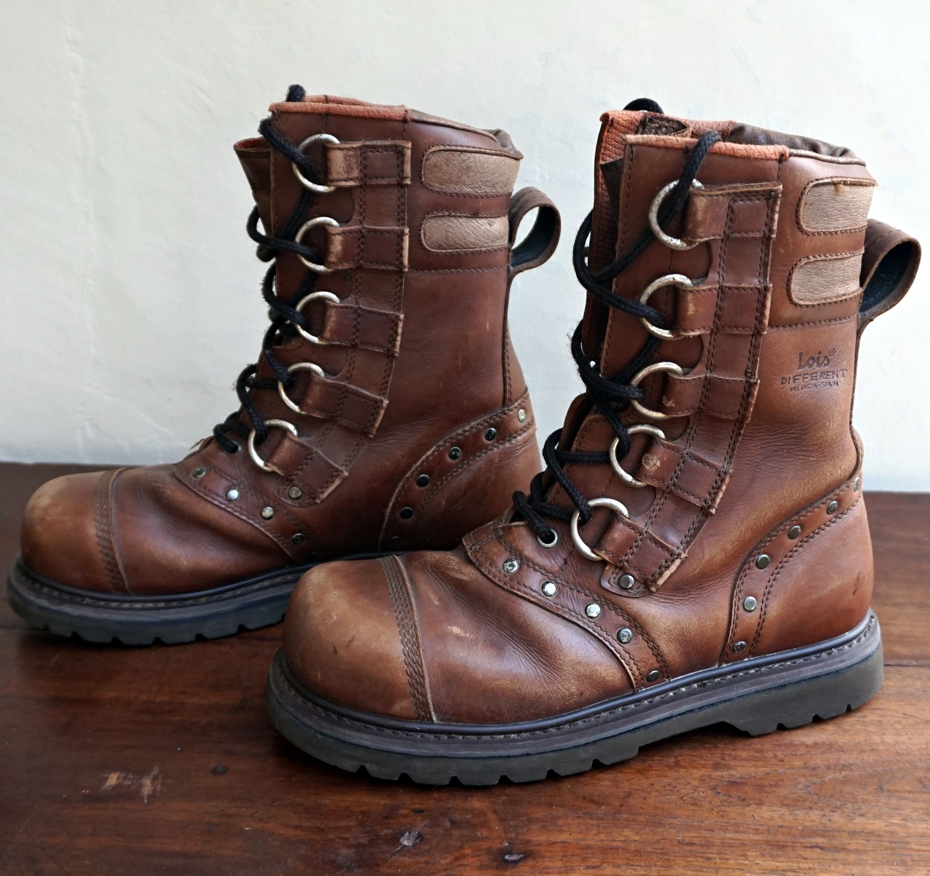 Vintage 2000s Lois Spain leather boots Size US 9 / EU 42 - 1 Thumbnail