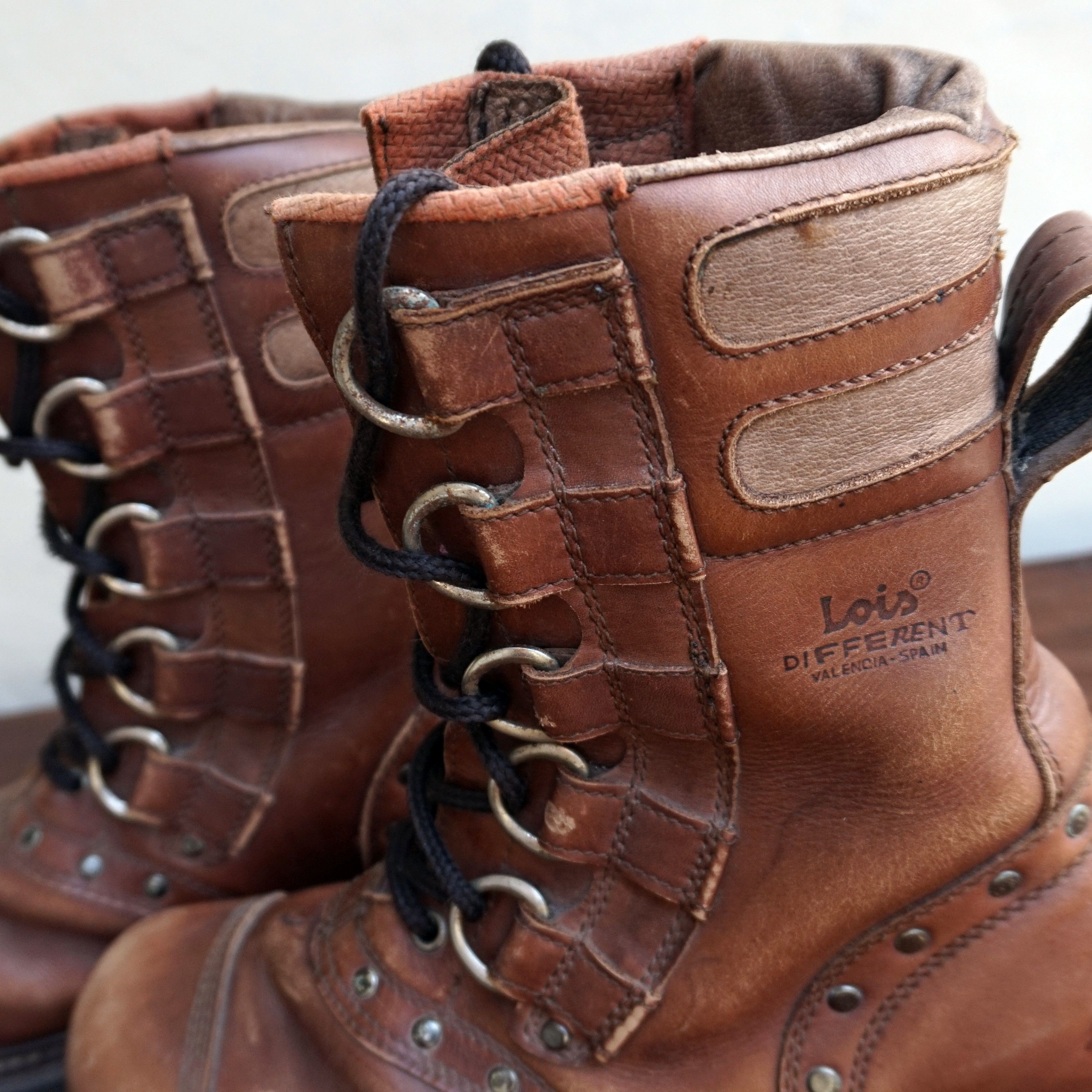 Vintage 2000s Lois Spain leather boots Size US 9 / EU 42 - 6 Thumbnail