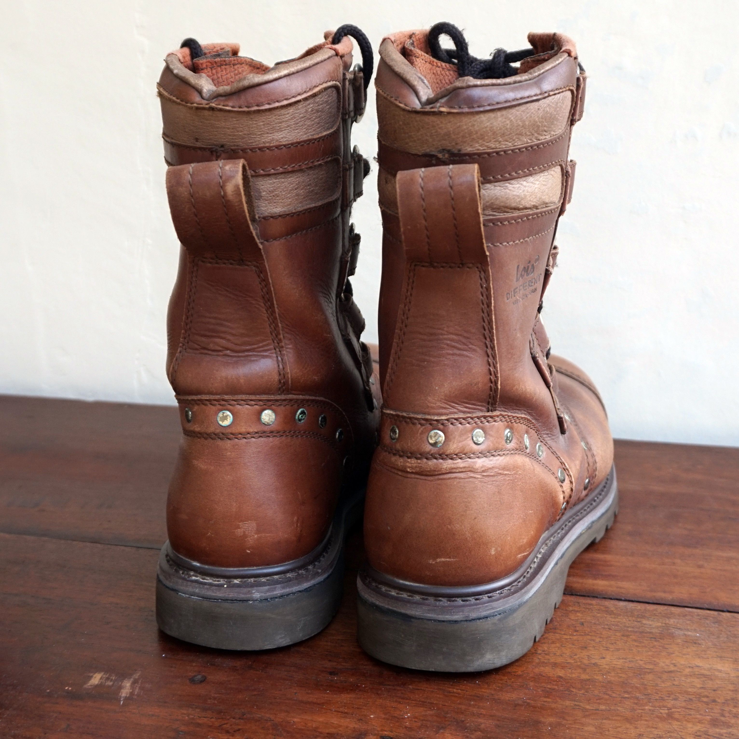 Vintage 2000s Lois Spain leather boots Size US 9 / EU 42 - 5 Thumbnail