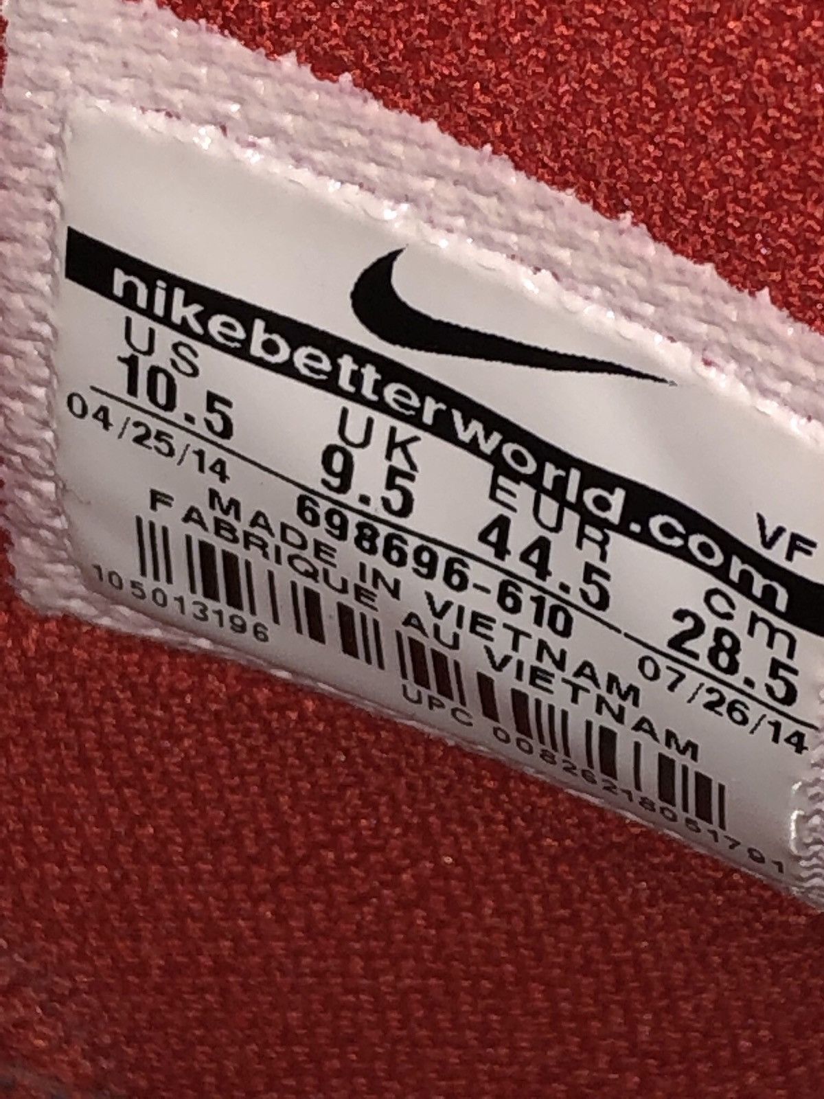 Nike × Supreme Supreme Nike Air Force One Size US 10.5 / EU 43-44 - 9 Thumbnail