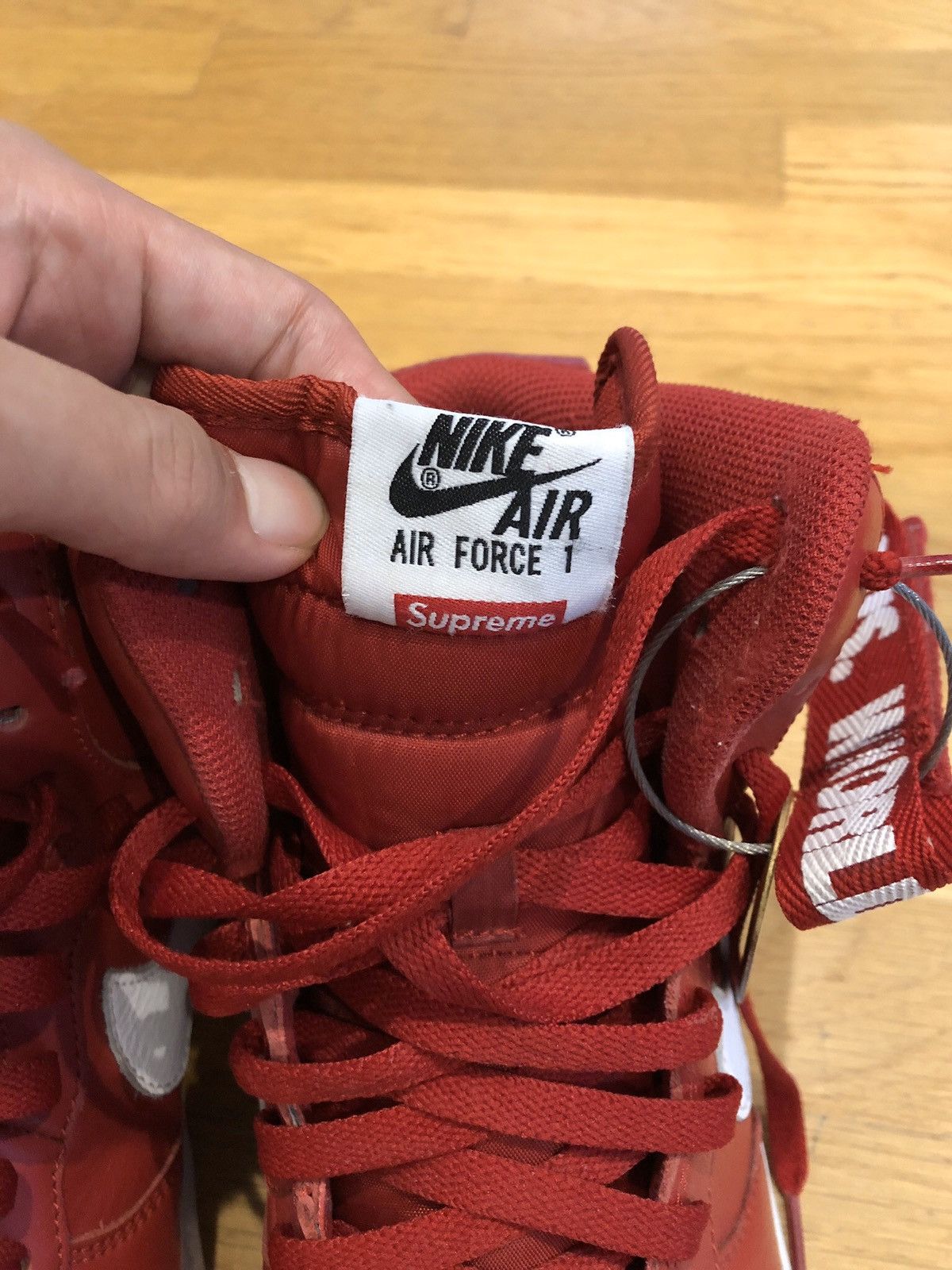 Nike × Supreme Supreme Nike Air Force One Size US 10.5 / EU 43-44 - 4 Thumbnail