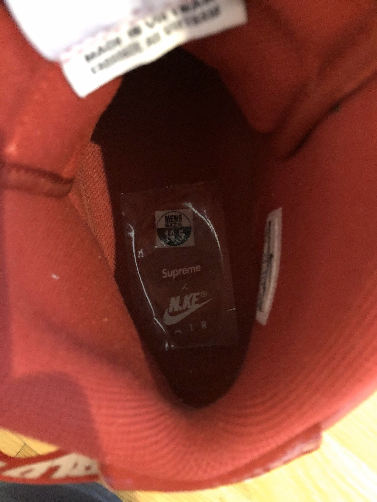 Nike × Supreme Supreme Nike Air Force One Size US 10.5 / EU 43-44 - 8 Thumbnail