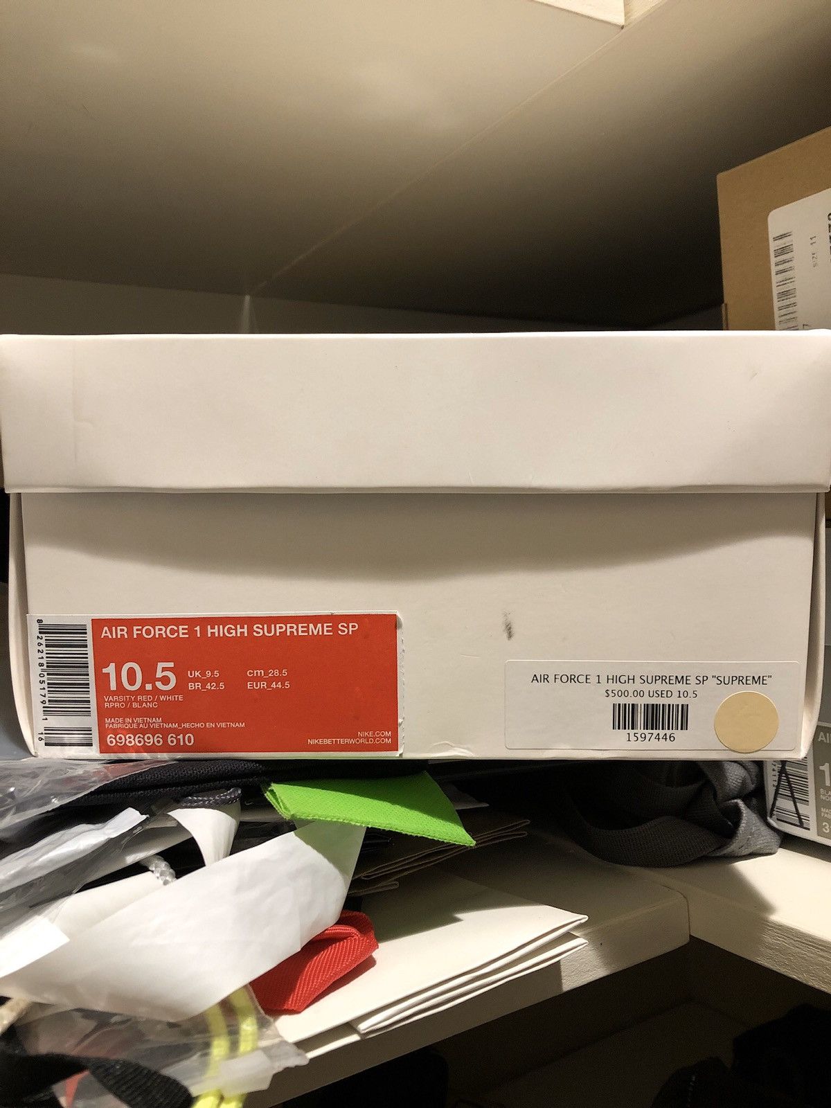Nike × Supreme Supreme Nike Air Force One Size US 10.5 / EU 43-44 - 10 Thumbnail