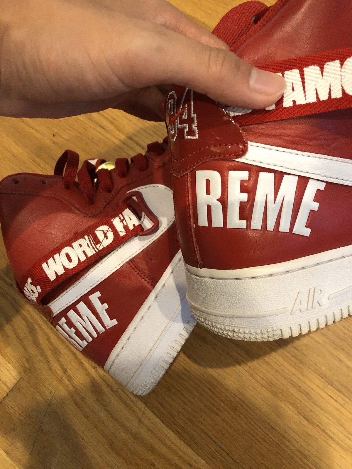 Nike × Supreme Supreme Nike Air Force One Size US 10.5 / EU 43-44 - 7 Thumbnail