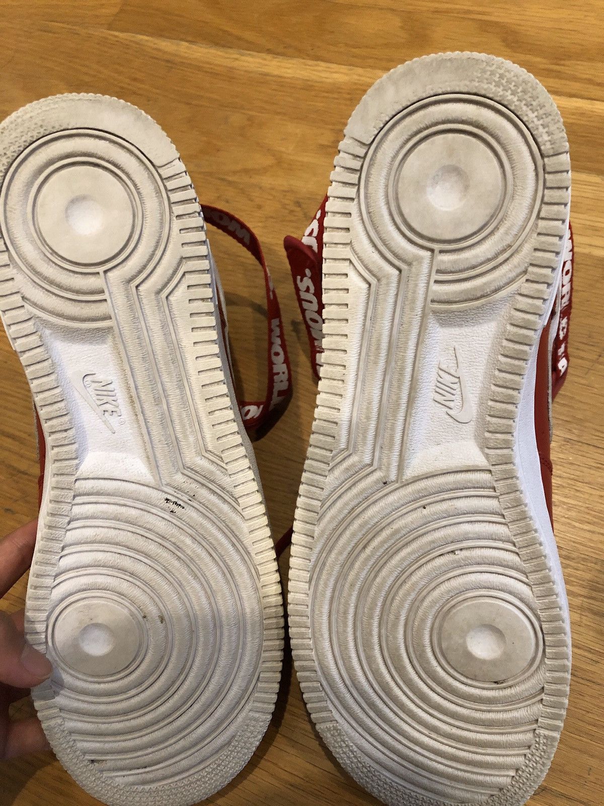 Nike × Supreme Supreme Nike Air Force One Size US 10.5 / EU 43-44 - 5 Thumbnail