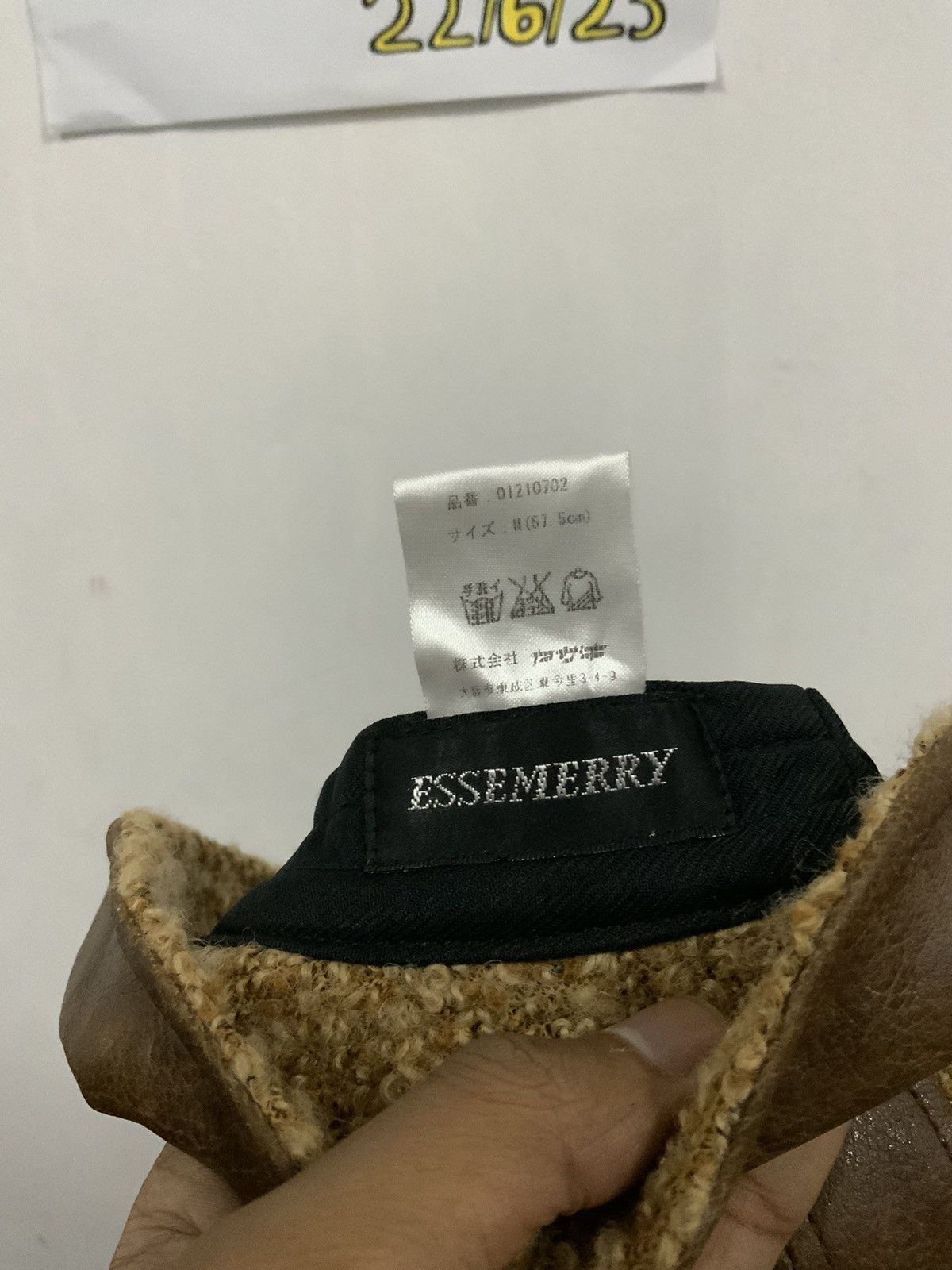 Japanese Brand Essemerry Japan Mohair Fur Leather Bucket Hat Size ONE SIZE - 11 Thumbnail