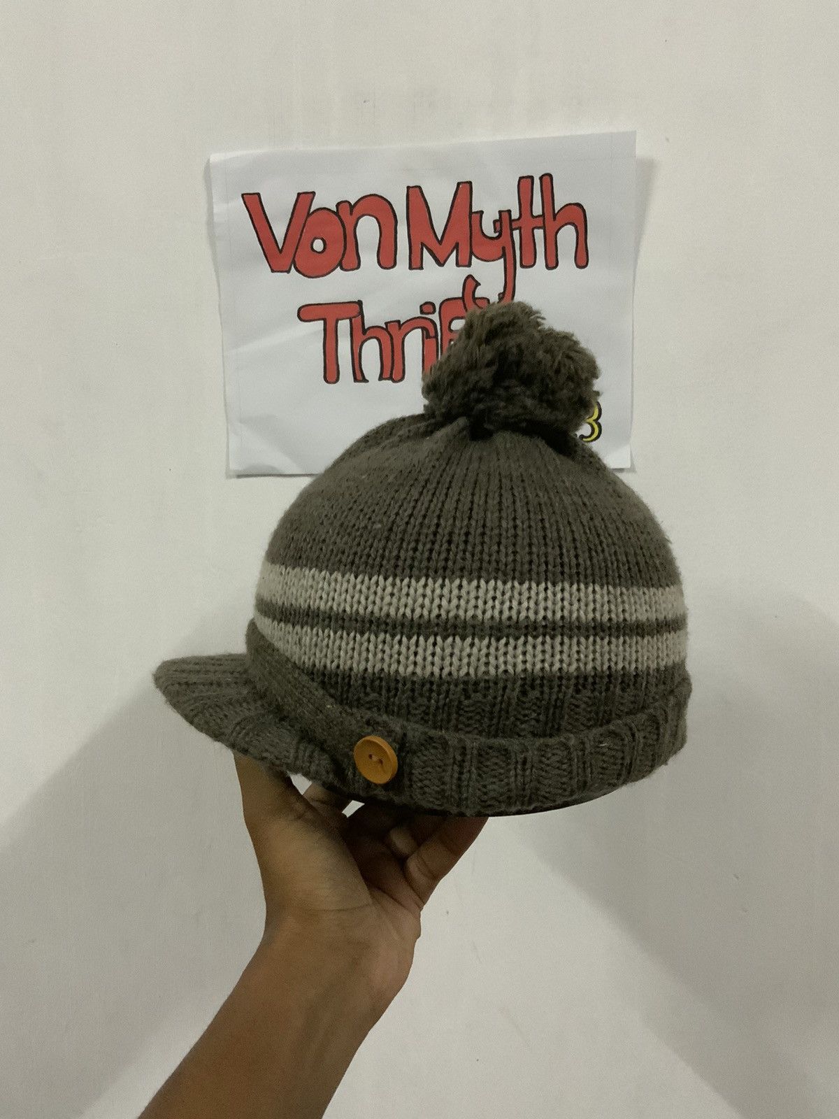 Hat Club Cross Stitch Knitwear Winter Session Ski Hat Size ONE SIZE - 2 Thumbnail