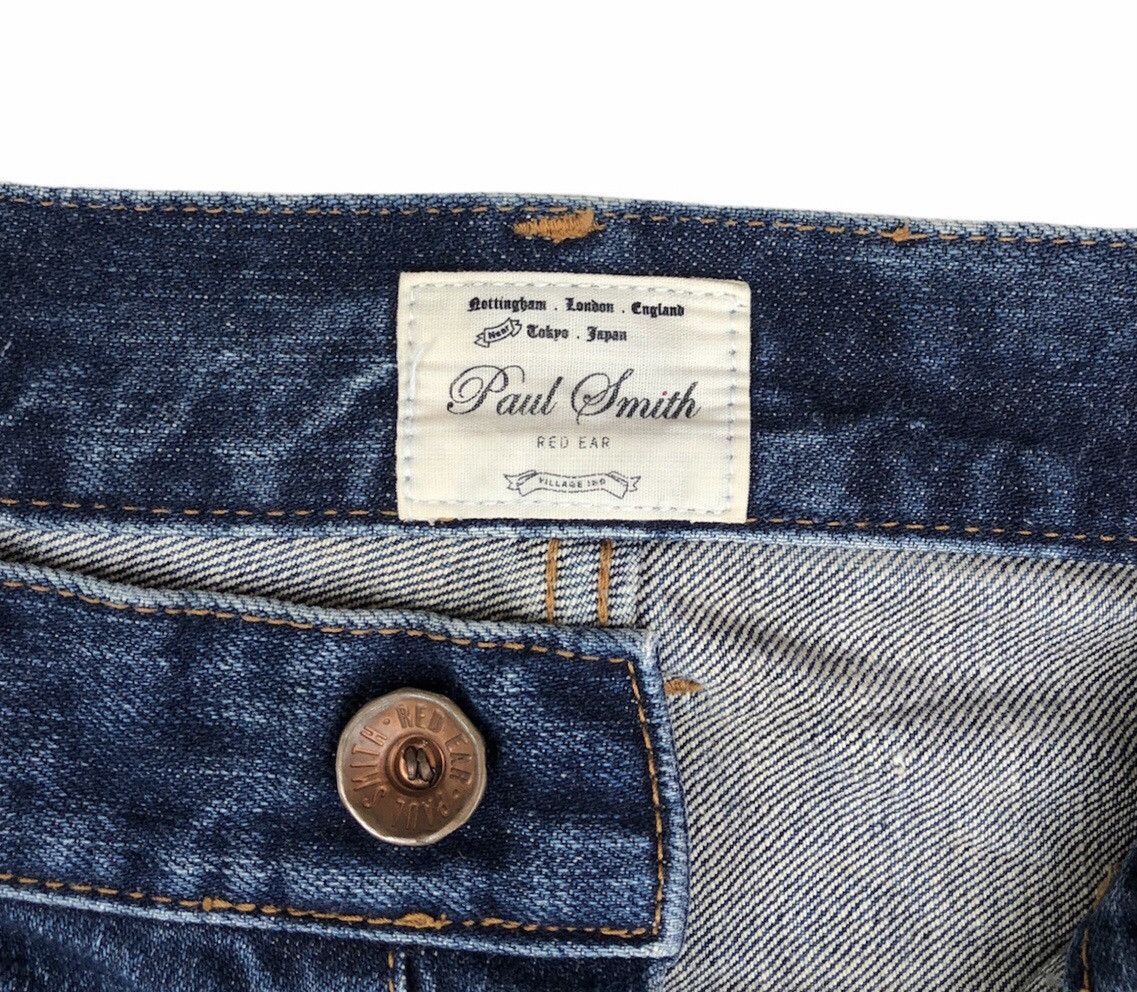 Paul Smith Red Ear Paul Smith Red Ear UK Logo Patch Denim pant Size US 34 / EU 50 - 8 Thumbnail