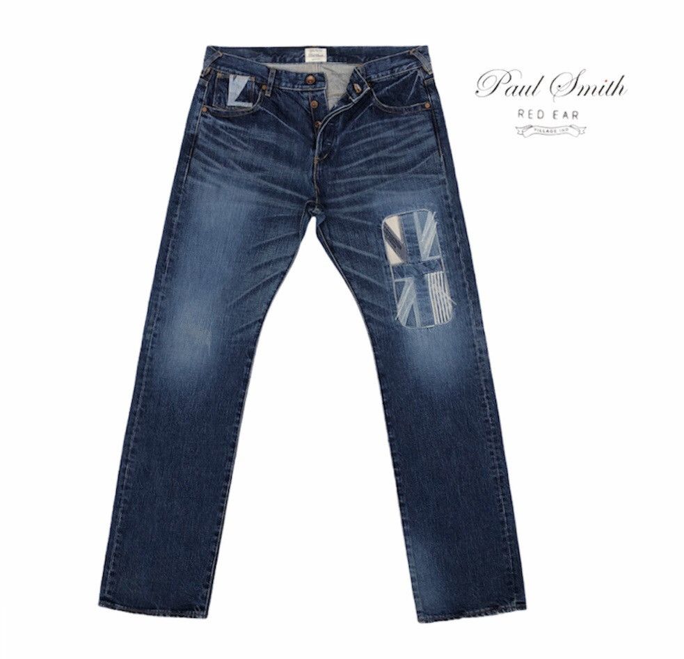 Paul Smith Red Ear Paul Smith Red Ear UK Logo Patch Denim pant Size US 34 / EU 50 - 1 Thumbnail