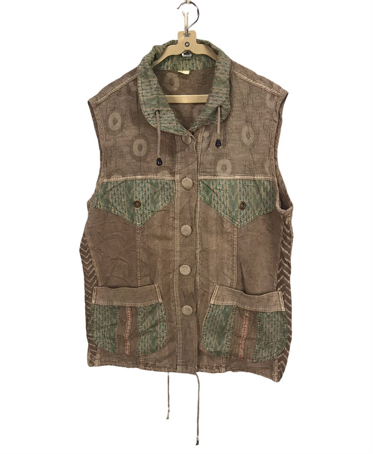Other Printed jacket Sleeveless button up Size US M / EU 48-50 / 2 - 1 Thumbnail