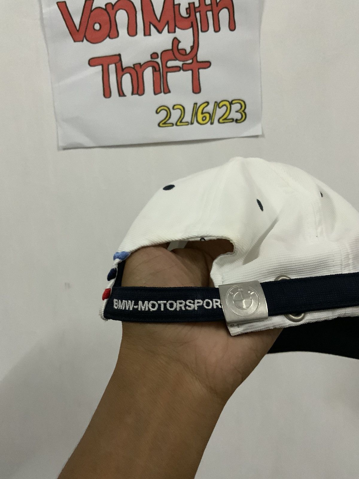 BMW BMW Motorsport powered by M3 Racing Hat Size ONE SIZE - 14 Thumbnail