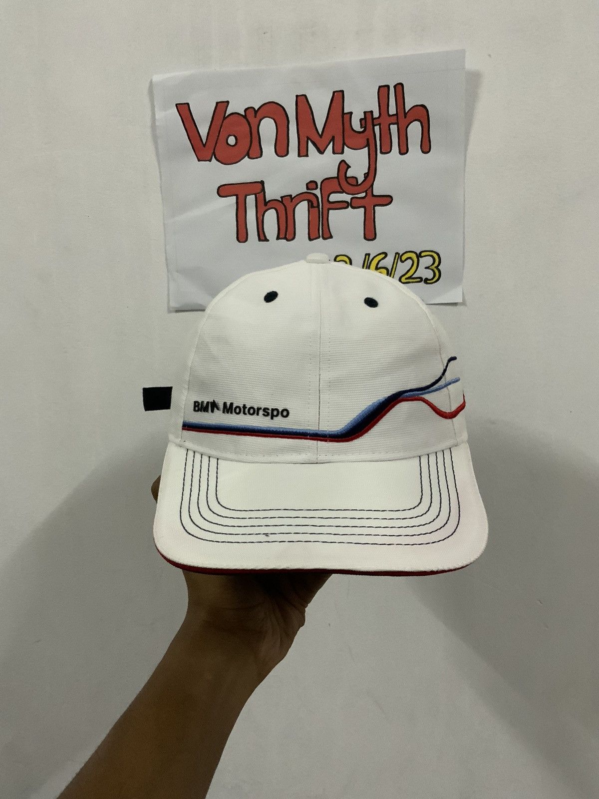 BMW BMW Motorsport powered by M3 Racing Hat Size ONE SIZE - 6 Thumbnail
