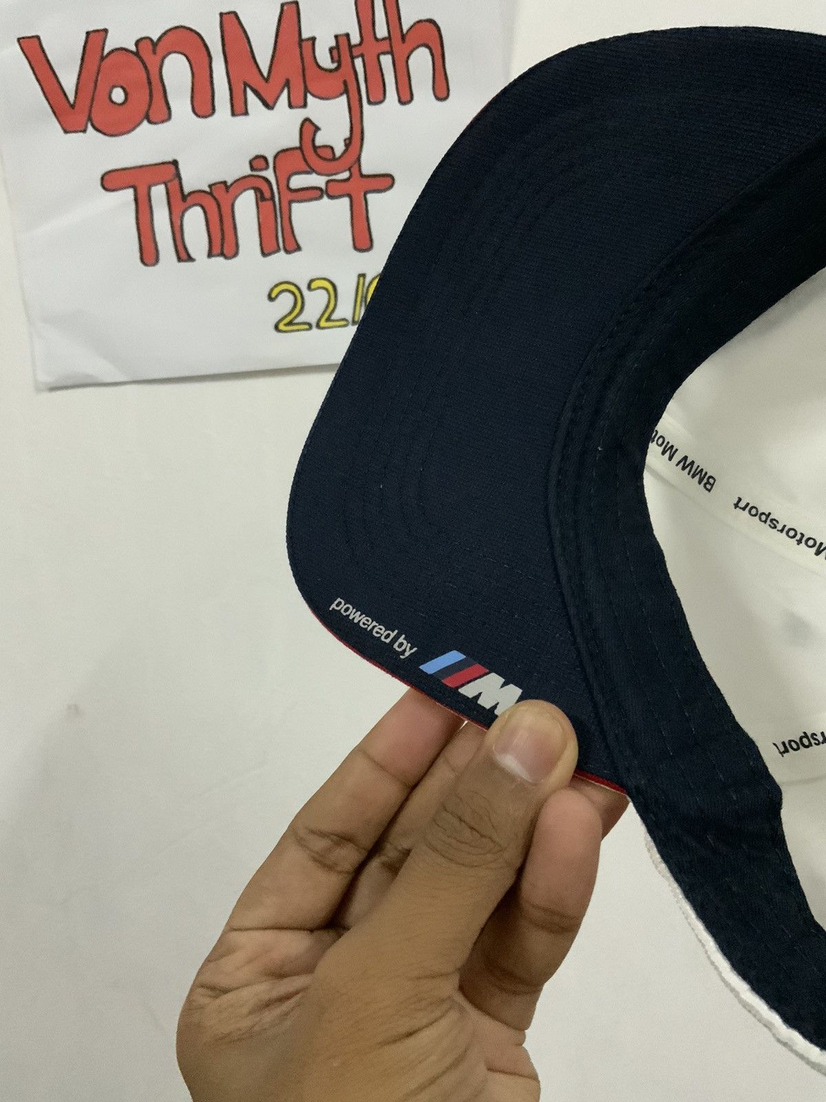 BMW BMW Motorsport powered by M3 Racing Hat Size ONE SIZE - 11 Thumbnail