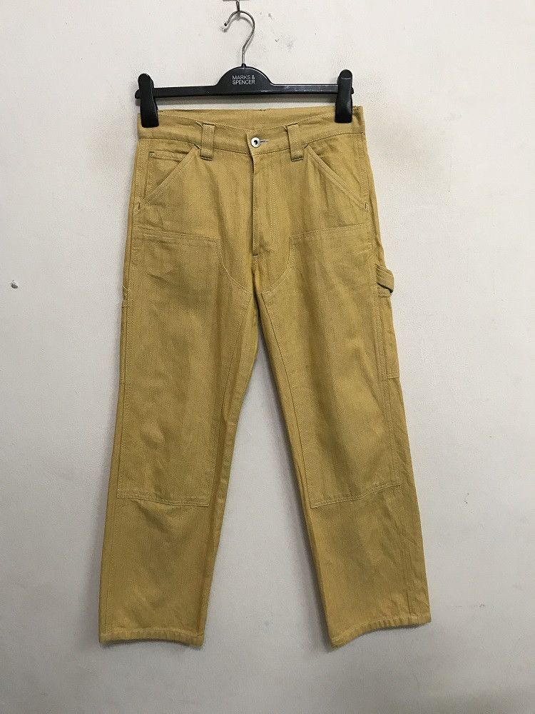 Boycott BOYCOTT Made in Japan Striped HBT Workwear Cropped Pant Size US 30 / EU 46 - 2 Thumbnail