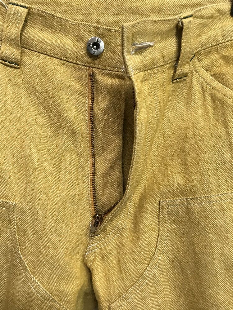 Boycott BOYCOTT Made in Japan Striped HBT Workwear Cropped Pant Size US 30 / EU 46 - 5 Thumbnail