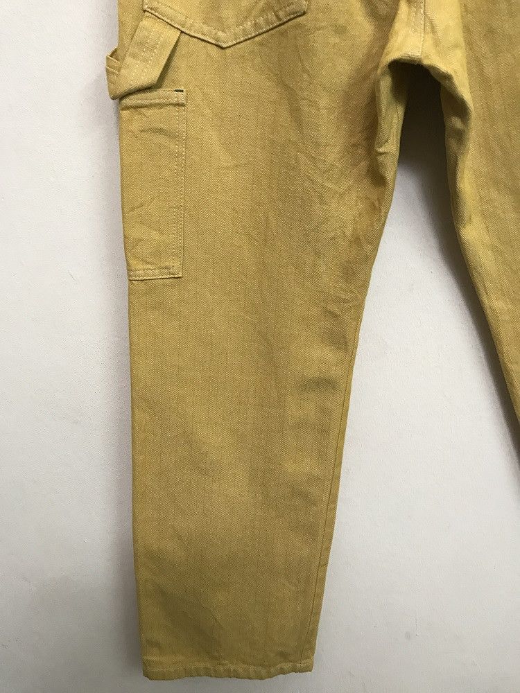 Boycott BOYCOTT Made in Japan Striped HBT Workwear Cropped Pant Size US 30 / EU 46 - 10 Thumbnail
