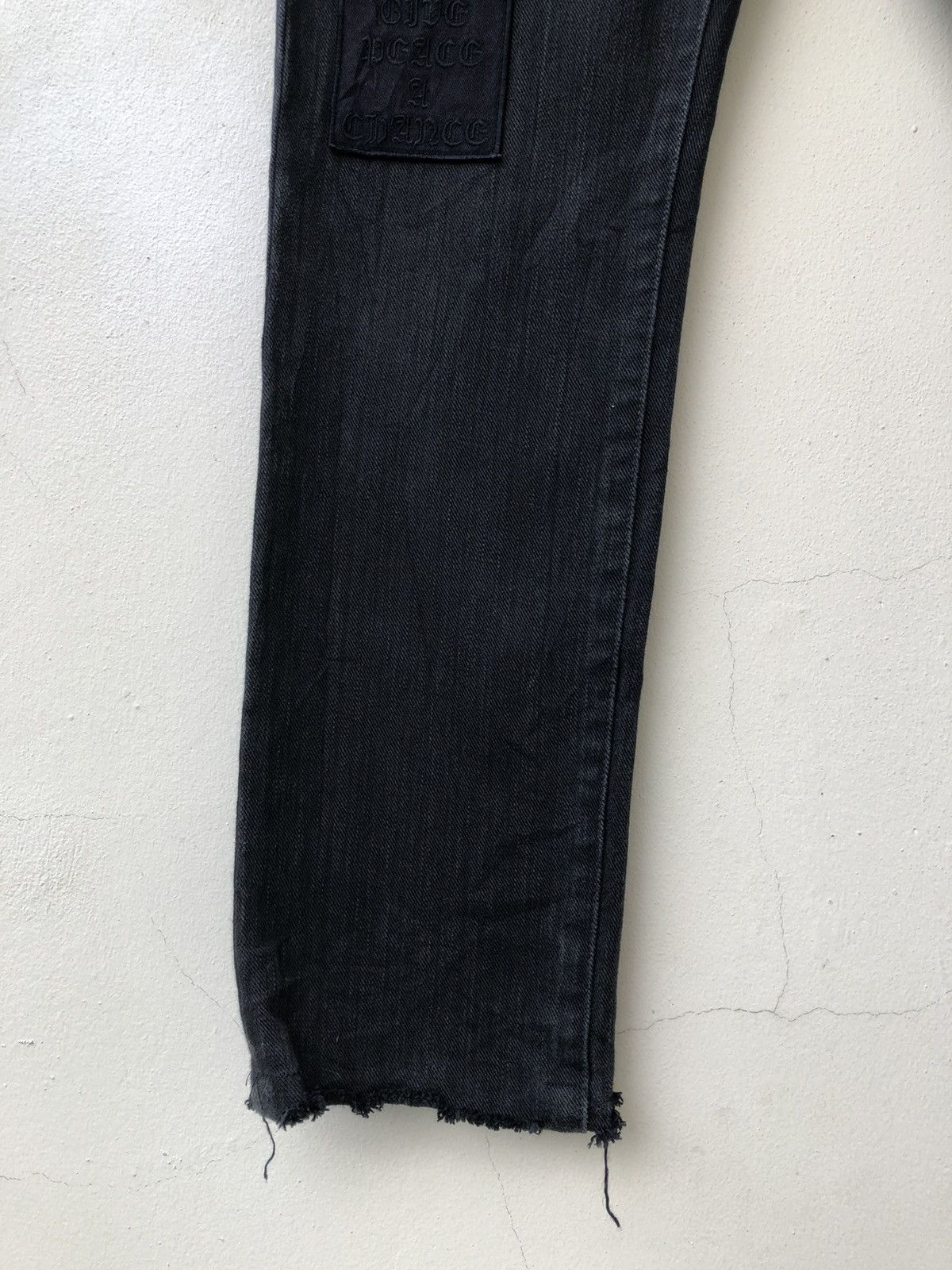 Number (N)ine Takahiro Miyashita John Lennon Patches Denim Cropped Size US 29 - 6 Thumbnail