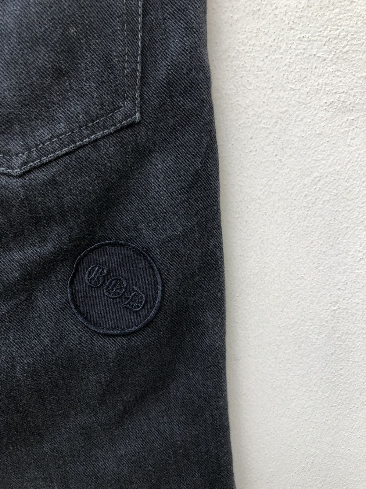 Number (N)ine Takahiro Miyashita John Lennon Patches Denim Cropped Size US 29 - 12 Thumbnail