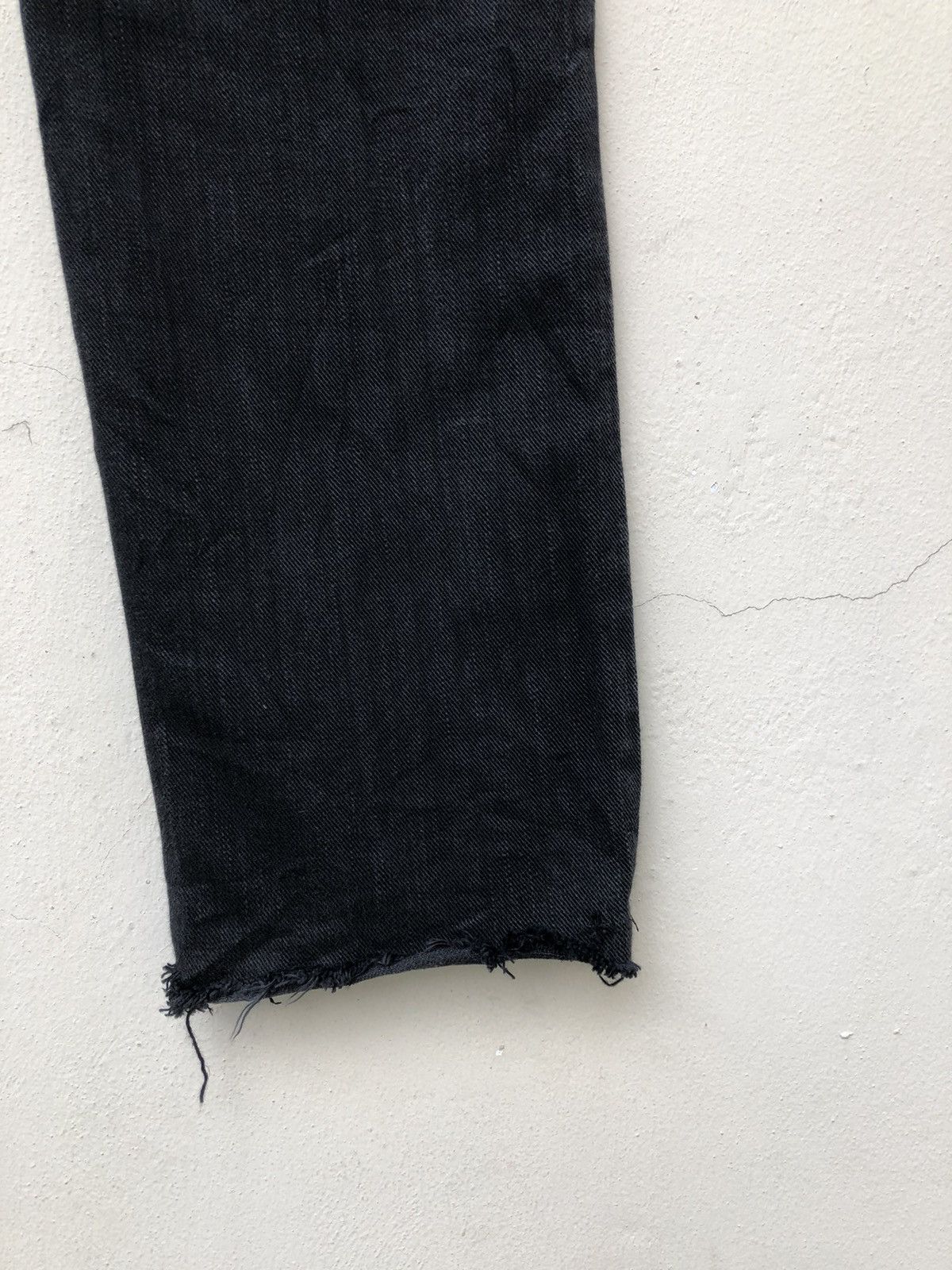 Number (N)ine Takahiro Miyashita John Lennon Patches Denim Cropped Size US 29 - 14 Thumbnail