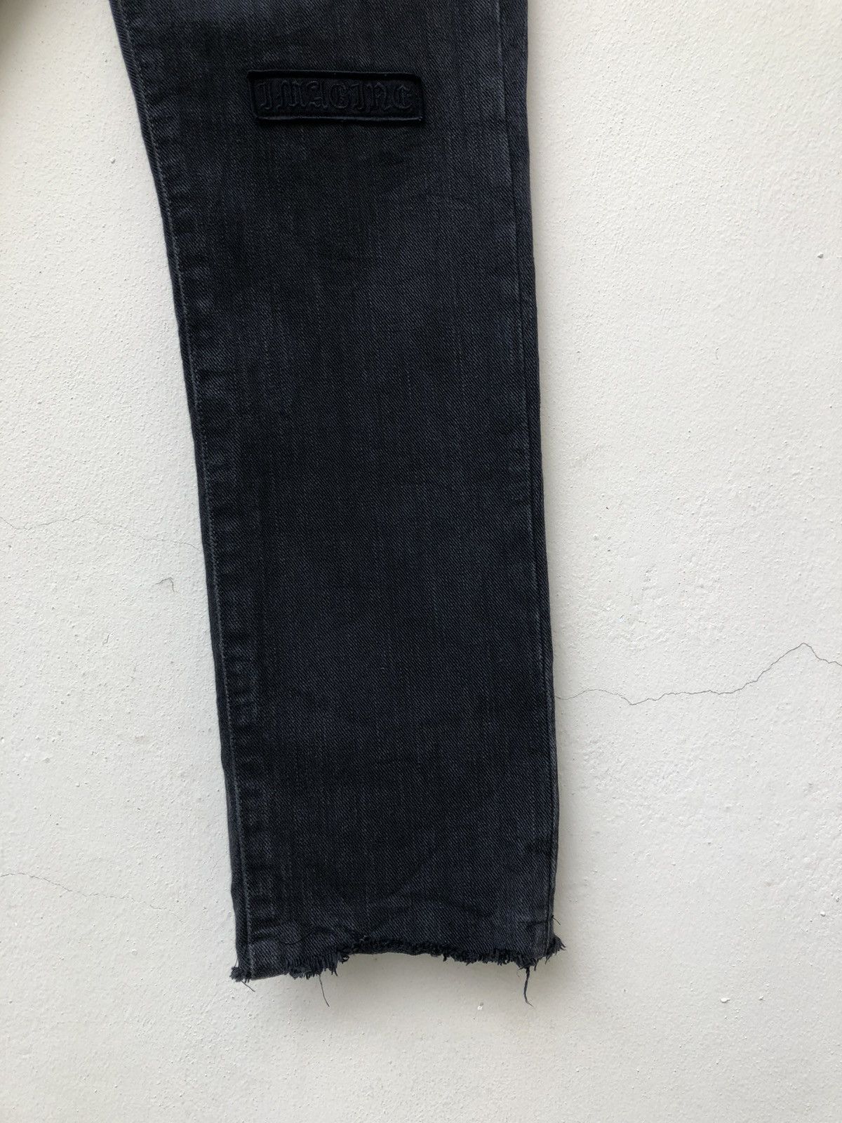 Number (N)ine Takahiro Miyashita John Lennon Patches Denim Cropped Size US 29 - 8 Thumbnail