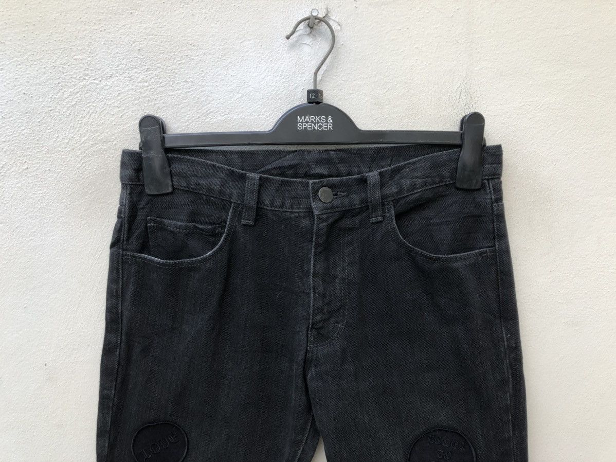 Number (N)ine Takahiro Miyashita John Lennon Patches Denim Cropped Size US 29 - 2 Thumbnail