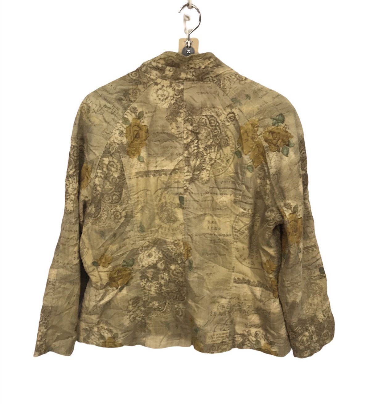 Japanese Brand Linear fullprint art design zipper jacket Size US M / EU 48-50 / 2 - 2 Thumbnail