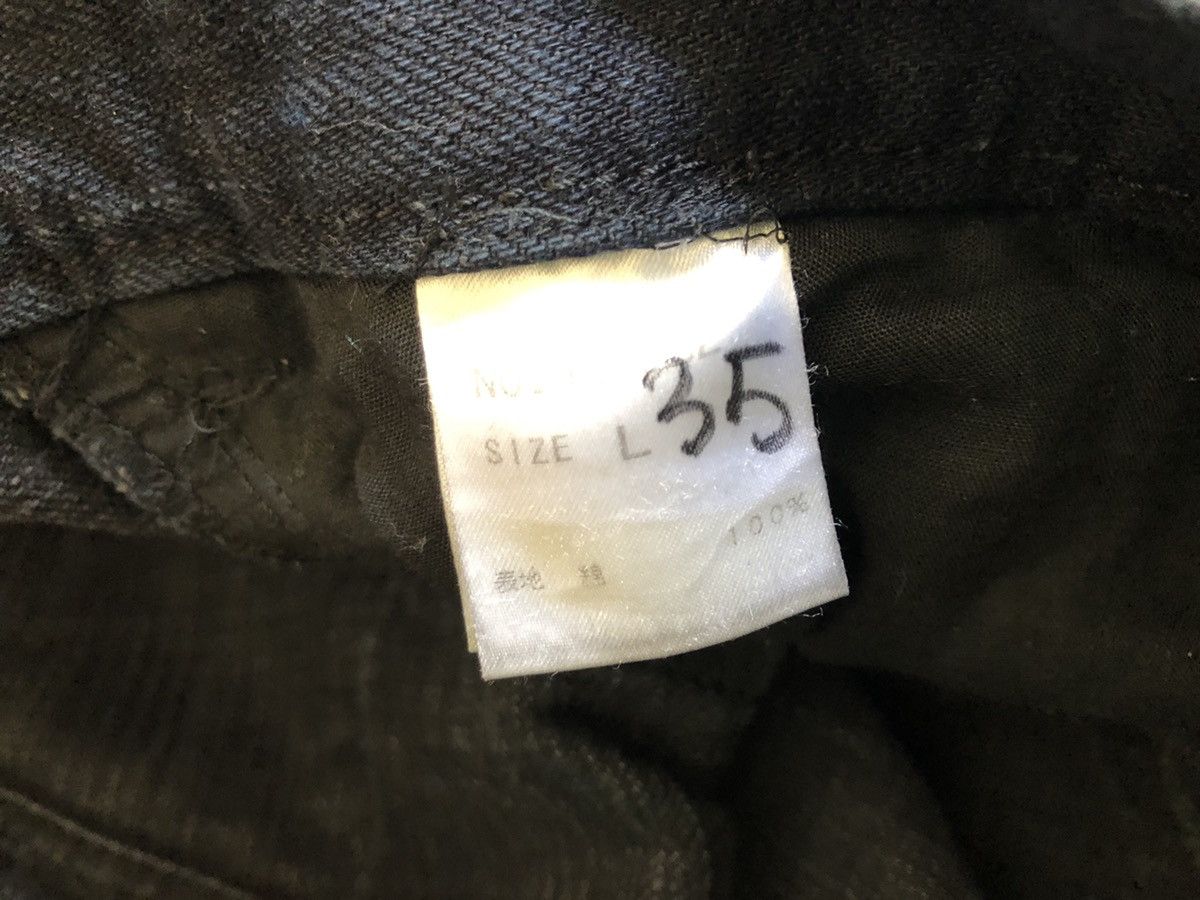 Yasuyuki Ishii Yasuyuki Ishii Japan Double Waist Indigo Denim Jeans Size US 31 - 16 Thumbnail