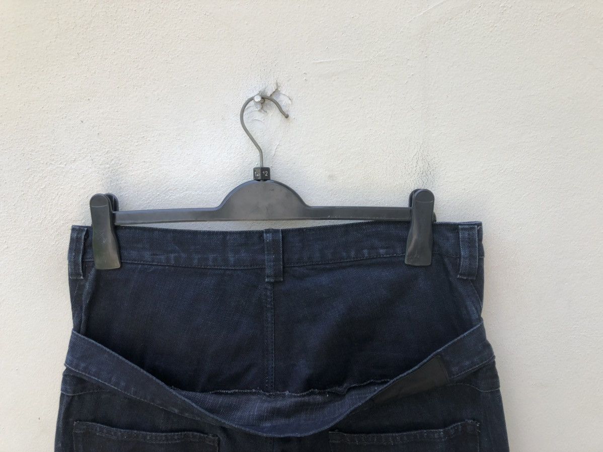 Yasuyuki Ishii Yasuyuki Ishii Japan Double Waist Indigo Denim Jeans Size US 31 - 9 Thumbnail