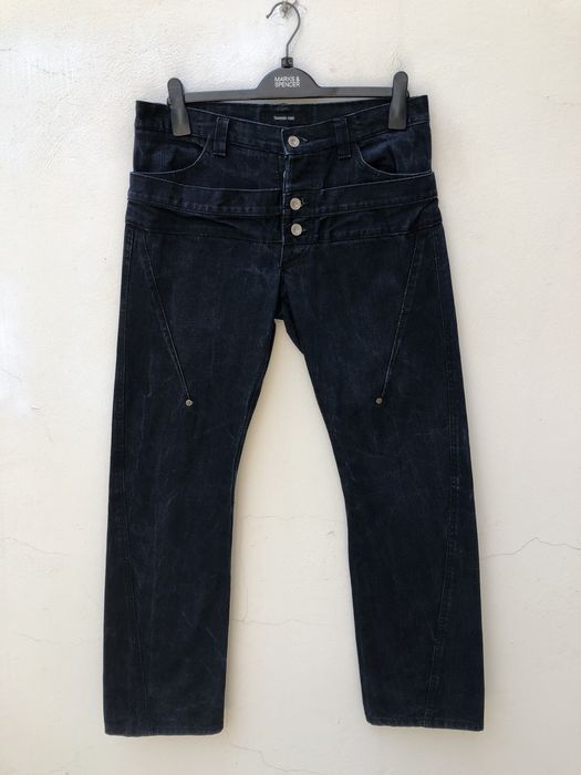 Yasuyuki Ishii Yasuyuki Ishii Japan Double Waist Indigo Denim