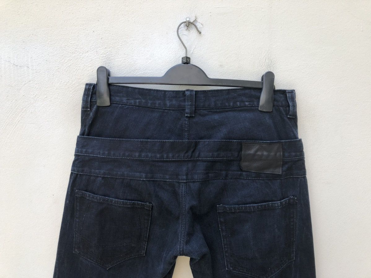 Yasuyuki Ishii Yasuyuki Ishii Japan Double Waist Indigo Denim Jeans Size US 31 - 8 Thumbnail