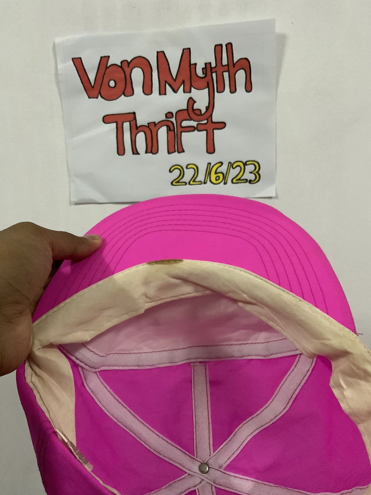 Giordano Giordano Sports Pink Hat Size ONE SIZE - 8 Thumbnail