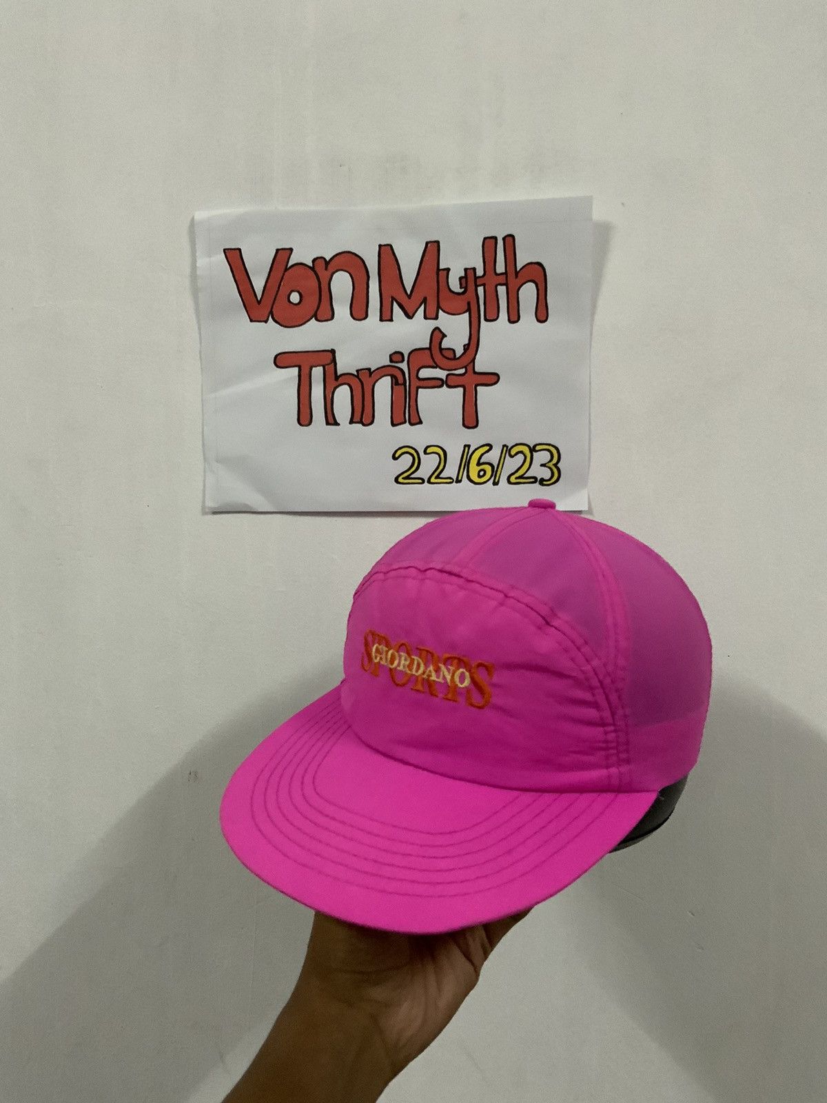 Giordano Sports Pink Hat
