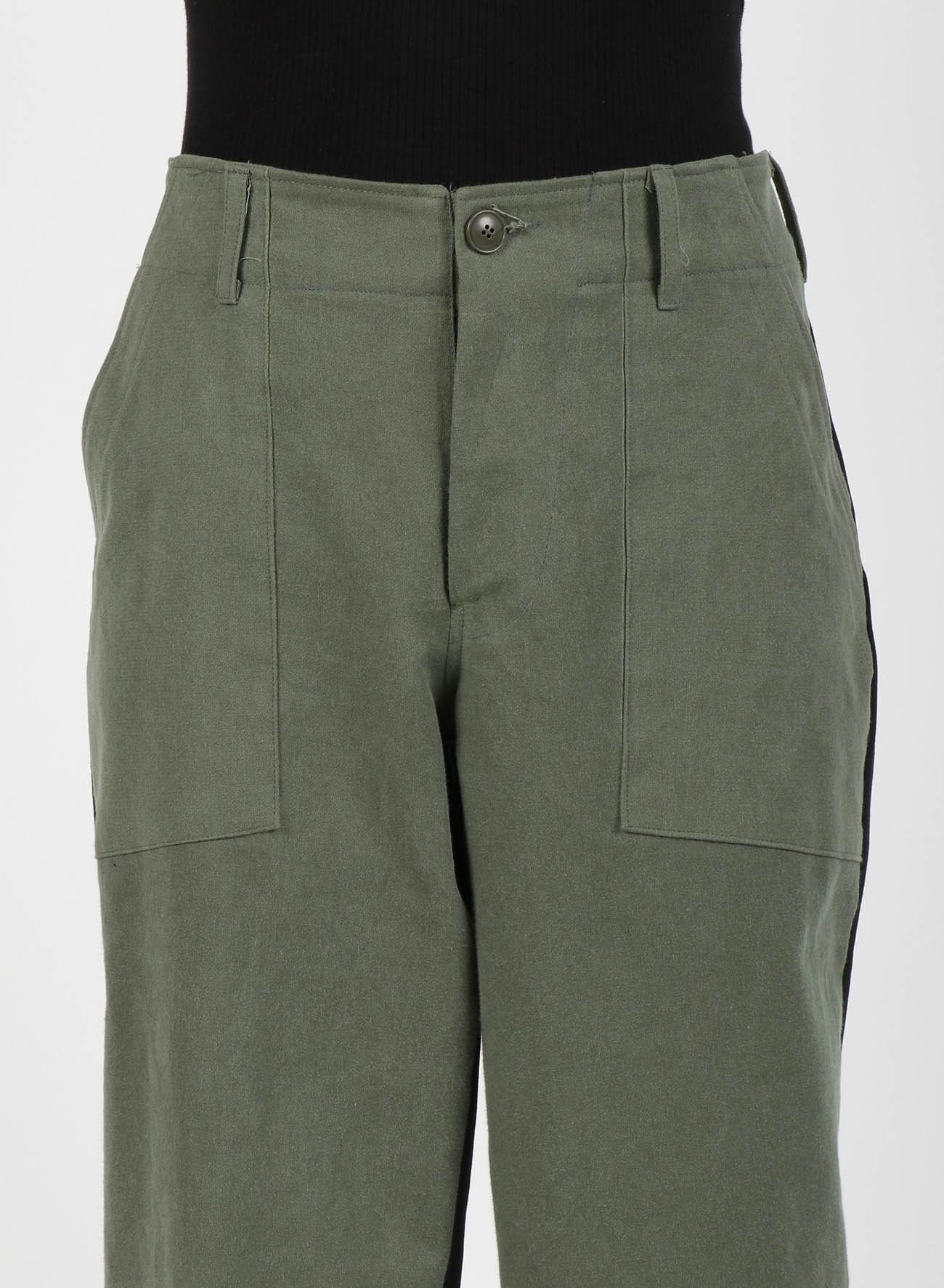 Yohji Yamamoto YY Regulation GABARDINE R-WAIST SHIFTED PANT Size US 30 / EU 46 - 7 Thumbnail