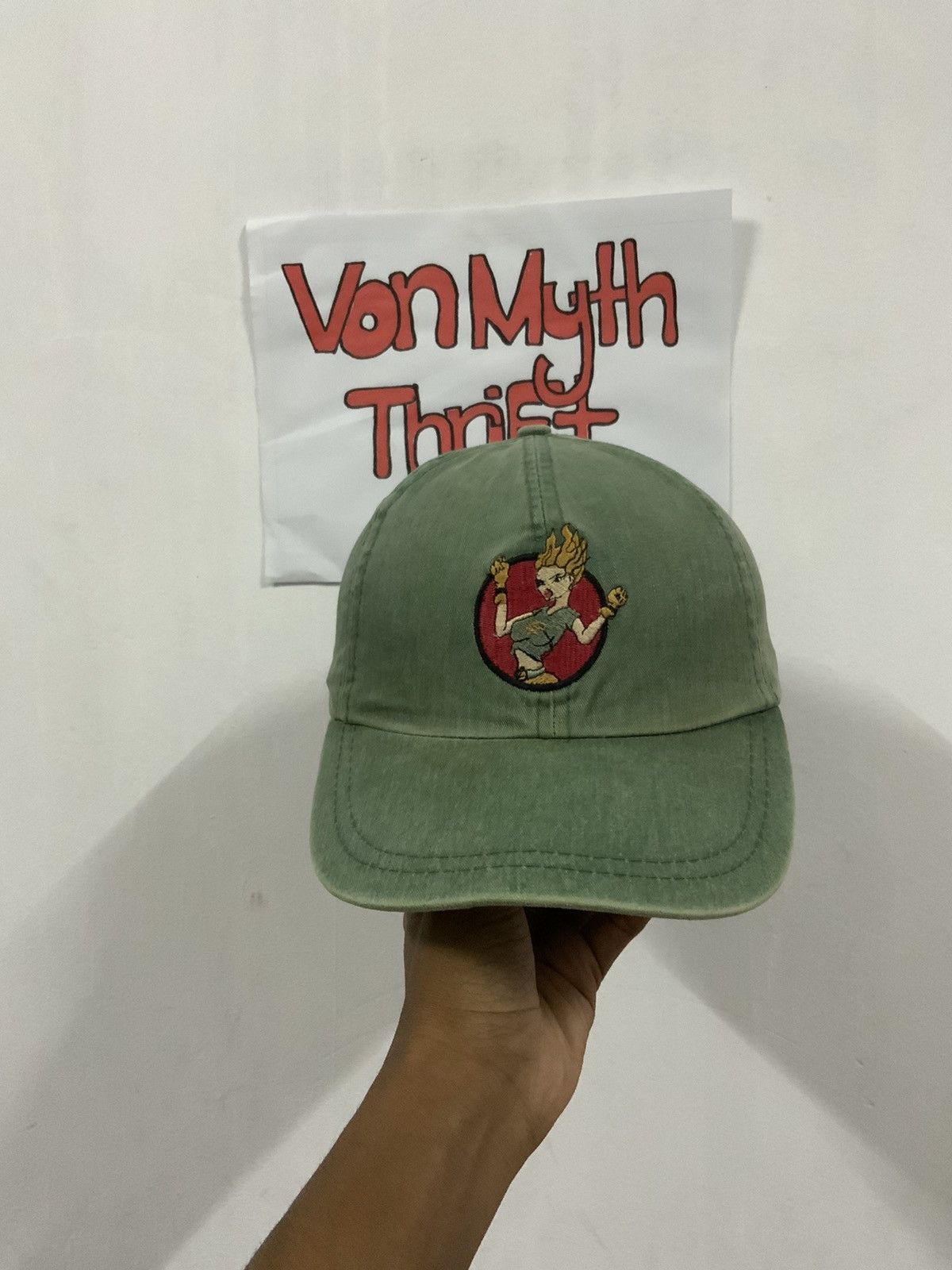 If Six Was Nine Vintage Island Beach co. Cartoon Hat Size ONE SIZE - 1 Thumbnail