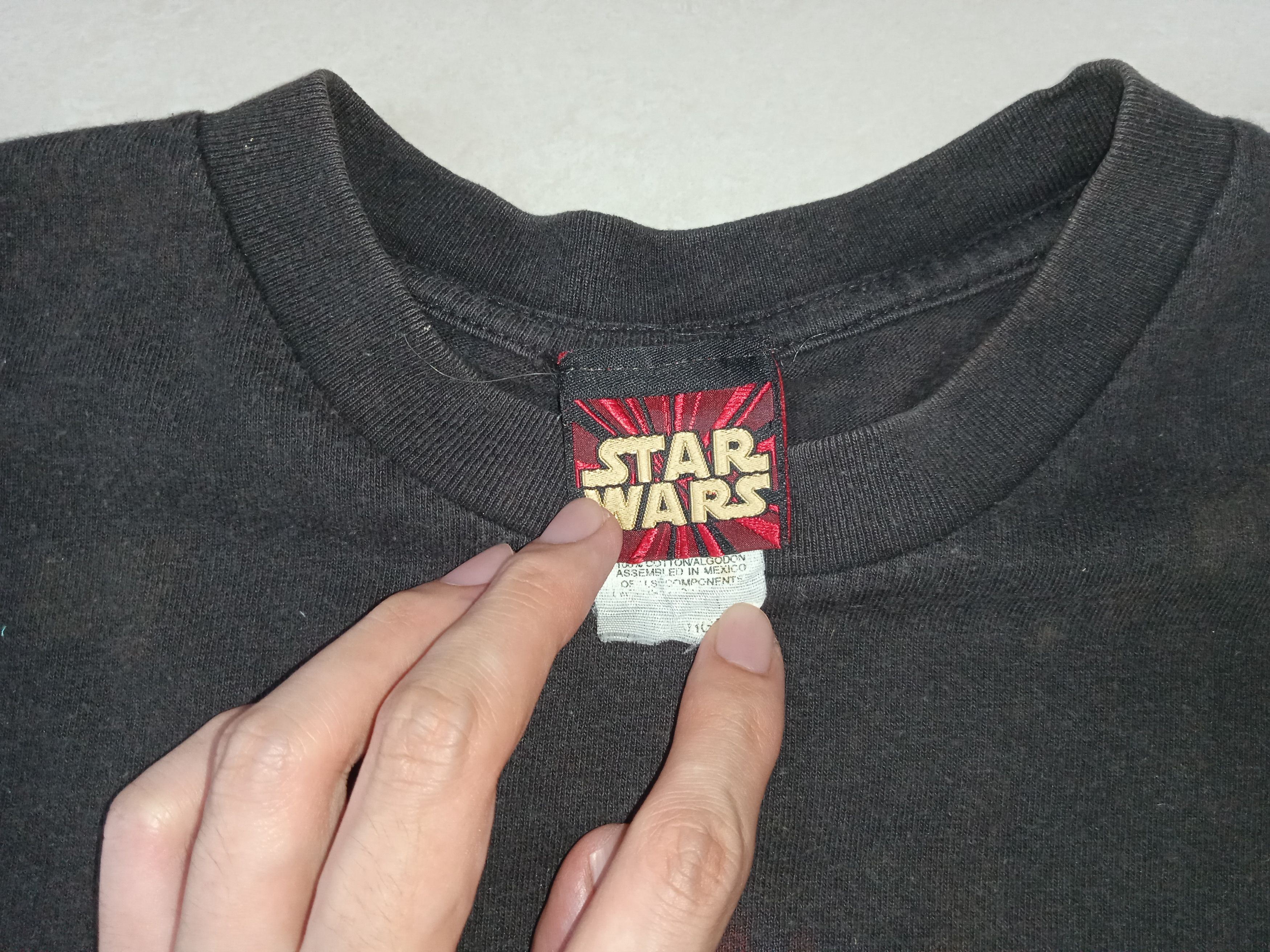 Vintage Vintage 90s Star Wars Darth Maul T Shirt Size US M / EU 48-50 / 2 - 3 Thumbnail