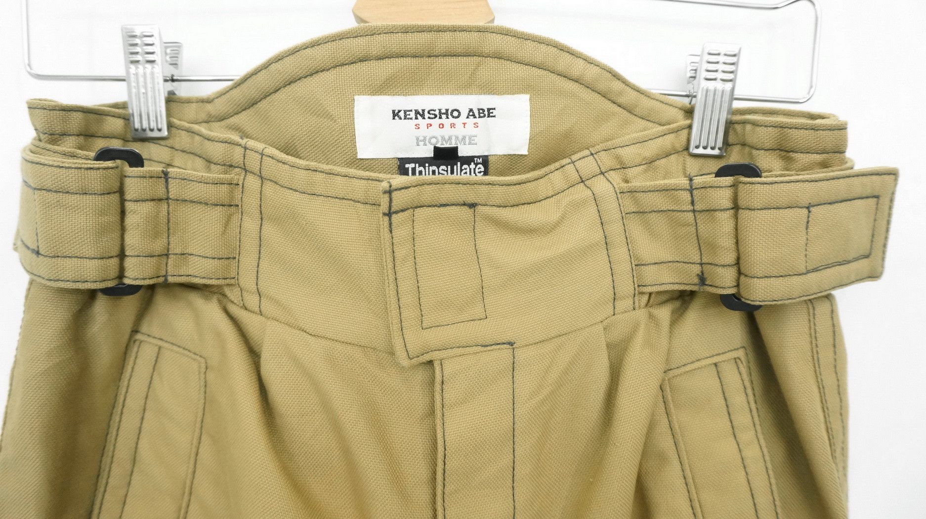 Japanese Brand KENSHO ABE SPORTS HOMME Thinsulate Ski Pants Size US 30 / EU 46 - 2 Thumbnail