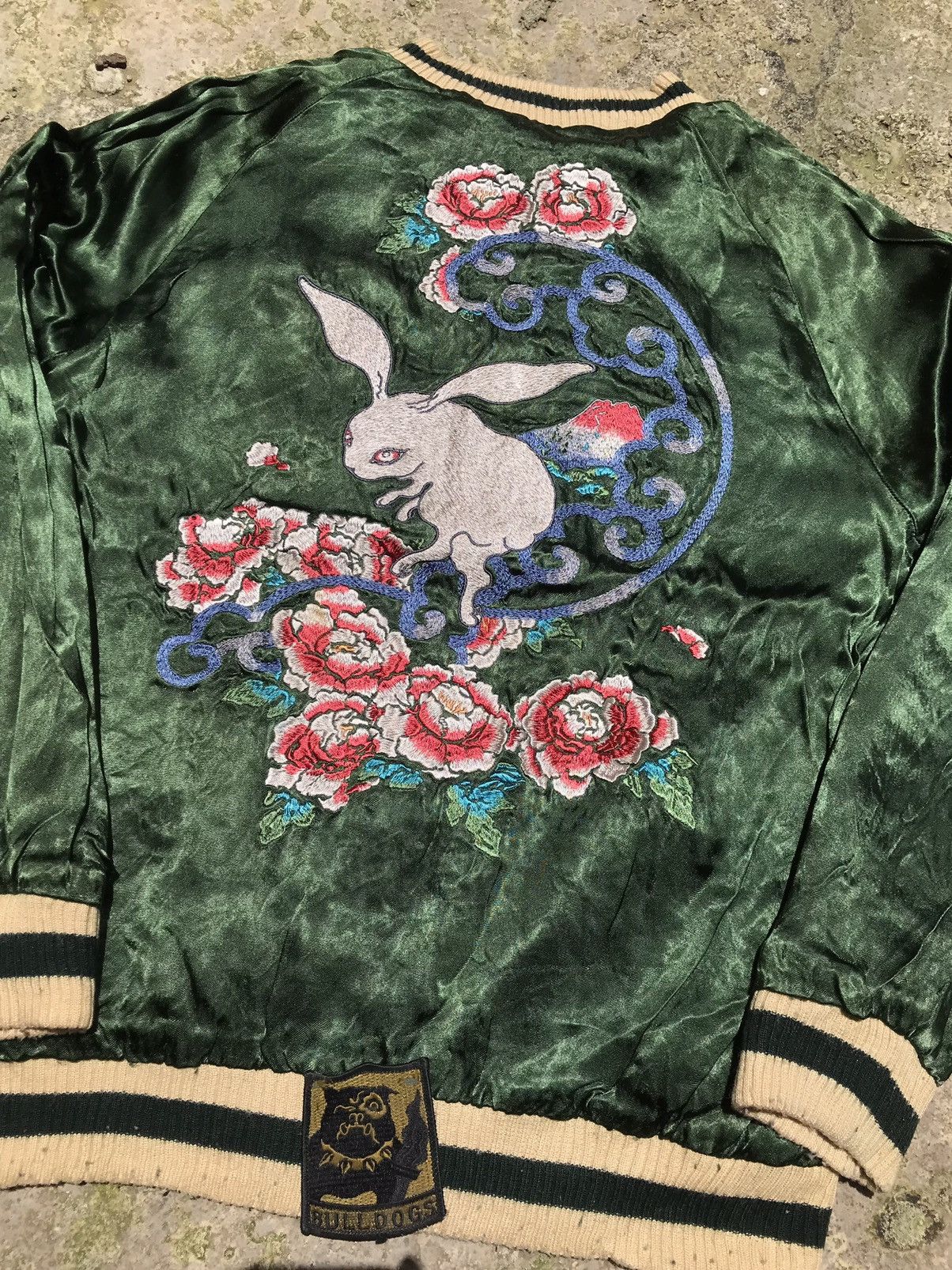 Tailor Toyo Vintage 70s Hand Embroidery Souvenir Jacket (Reversible) Size US M / EU 48-50 / 2 - 2 Thumbnail