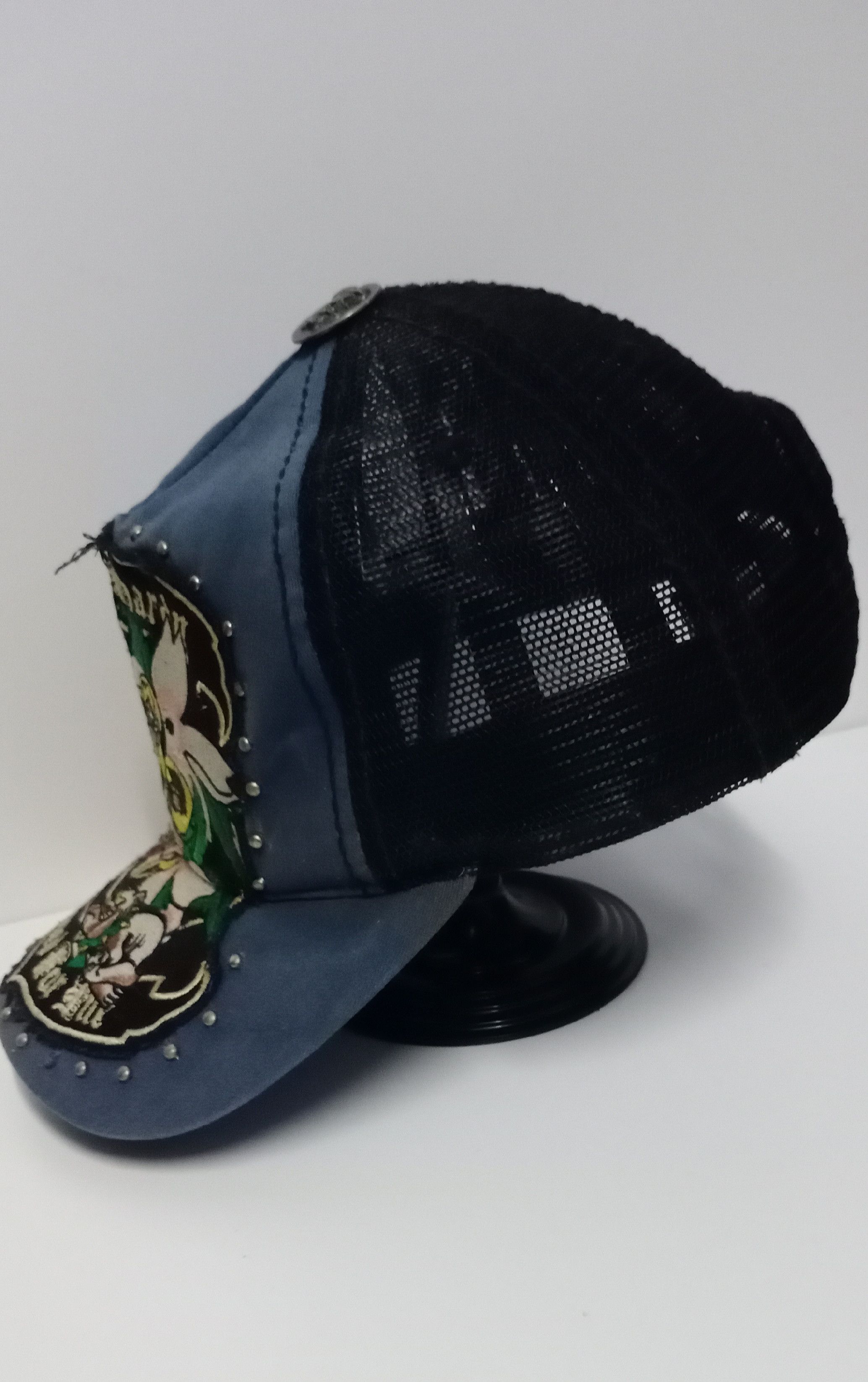 Christian Audigier Ed hardy x Christian Audigier x Patches Trucker Snapback Size ONE SIZE - 4 Thumbnail