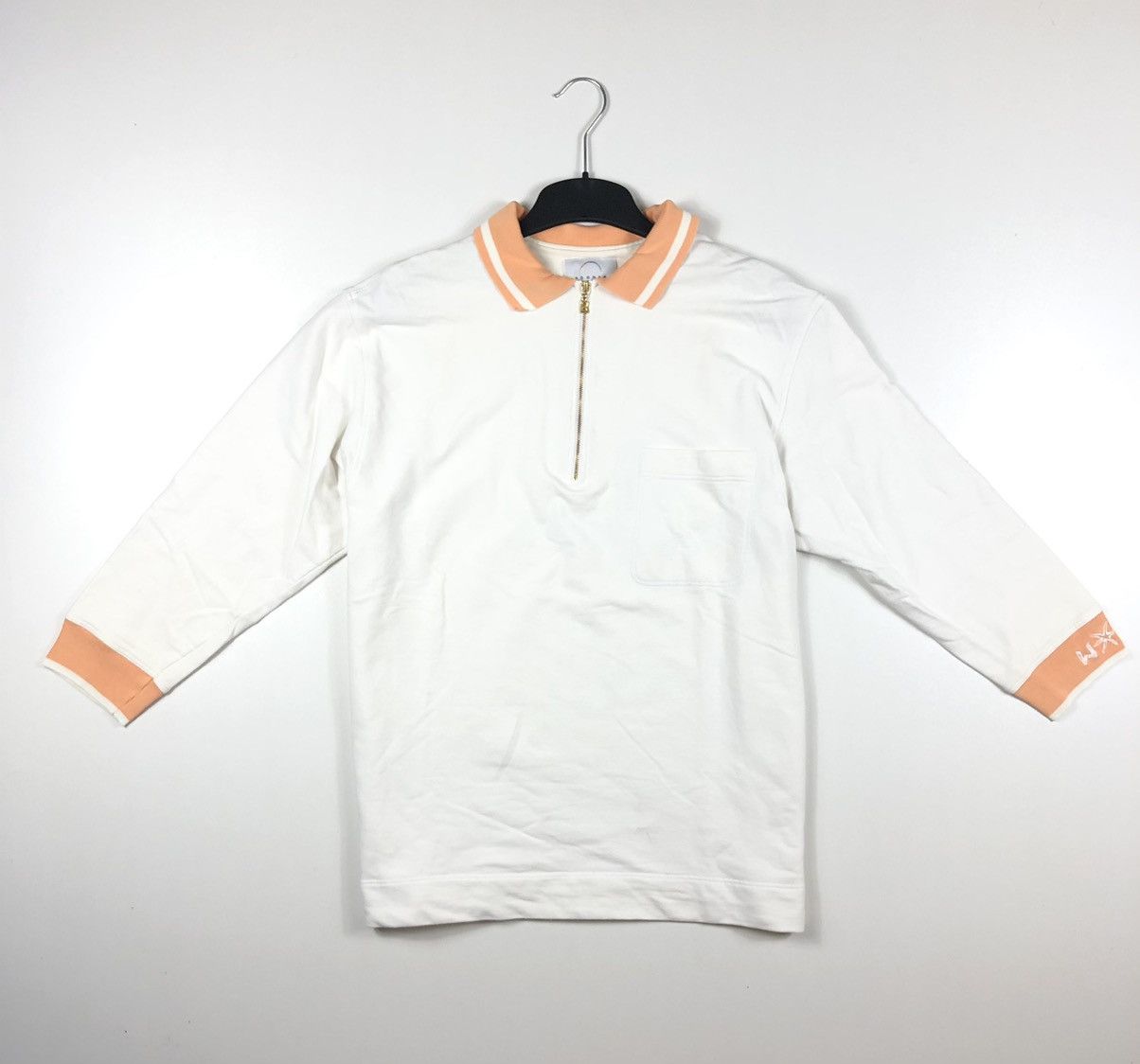 Bogner Vintage Bogner Wmns 1/4 Zip Sweatshirt White Italy sz 40 Size ONE SIZE - 1 Thumbnail