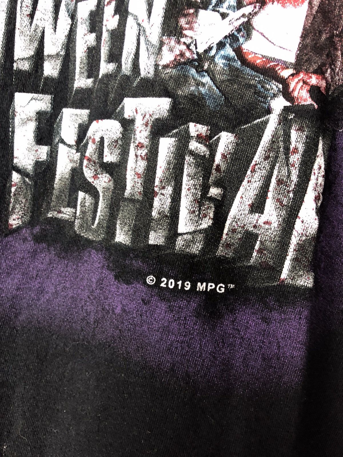 Gildan Gildan 2019 MPG Halloween Horror Festival Print Black size M Size US M / EU 48-50 / 2 - 4 Thumbnail