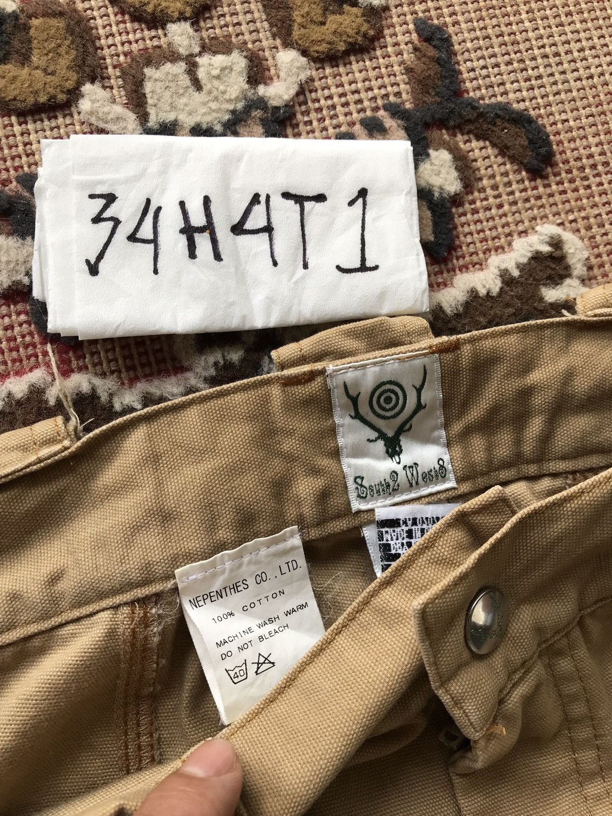 Nepenthes × South2 West8 South2 West8 Working Pants Size US 30 / EU 46 - 4 Thumbnail