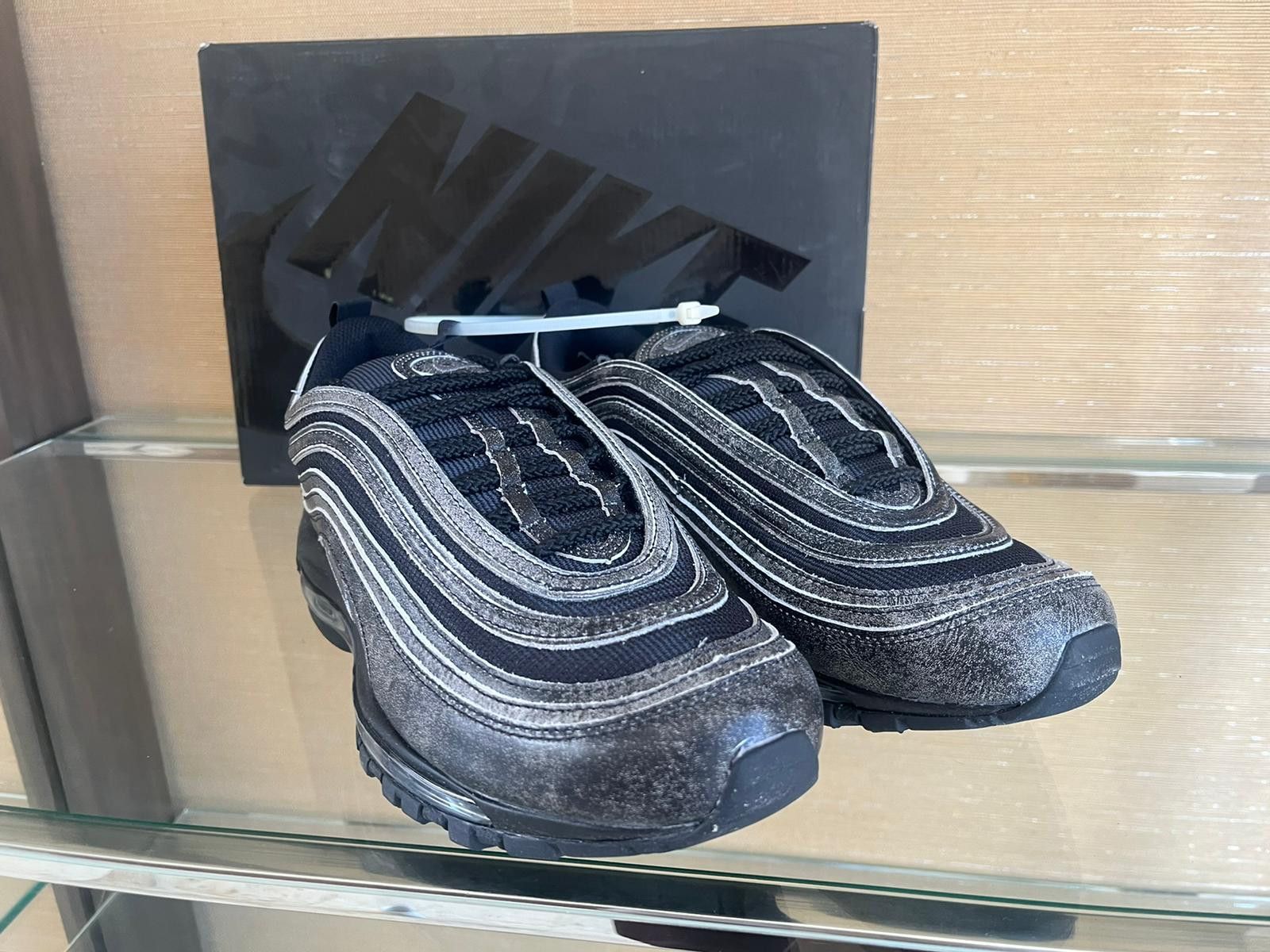 Comme des Garcons × Nike Air Max 97 CDG in Black Size US 9.5 / EU 42-43 - 7 Thumbnail