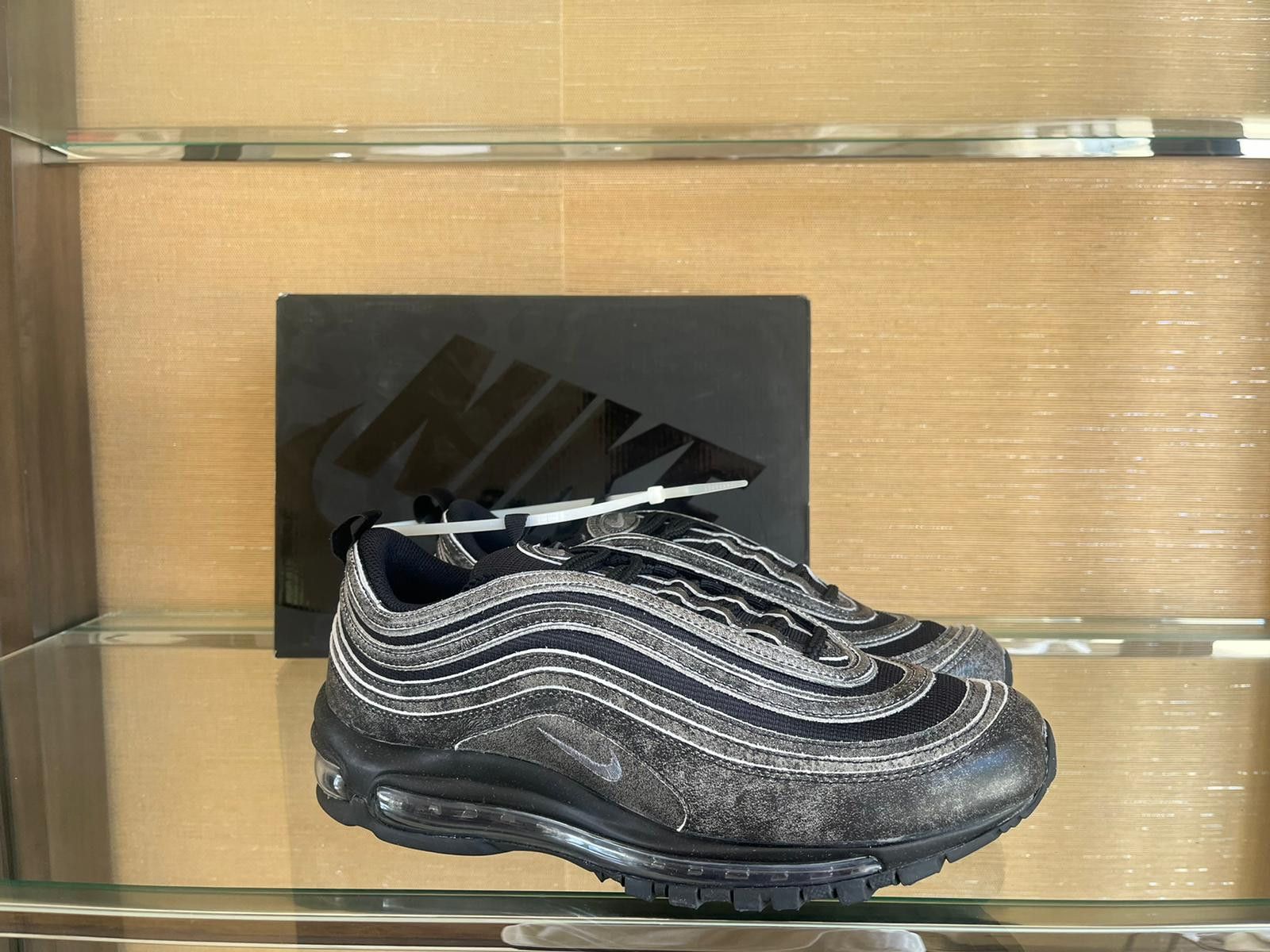 Comme des Garcons × Nike Air Max 97 CDG in Black Size US 9.5 / EU 42-43 - 2 Thumbnail