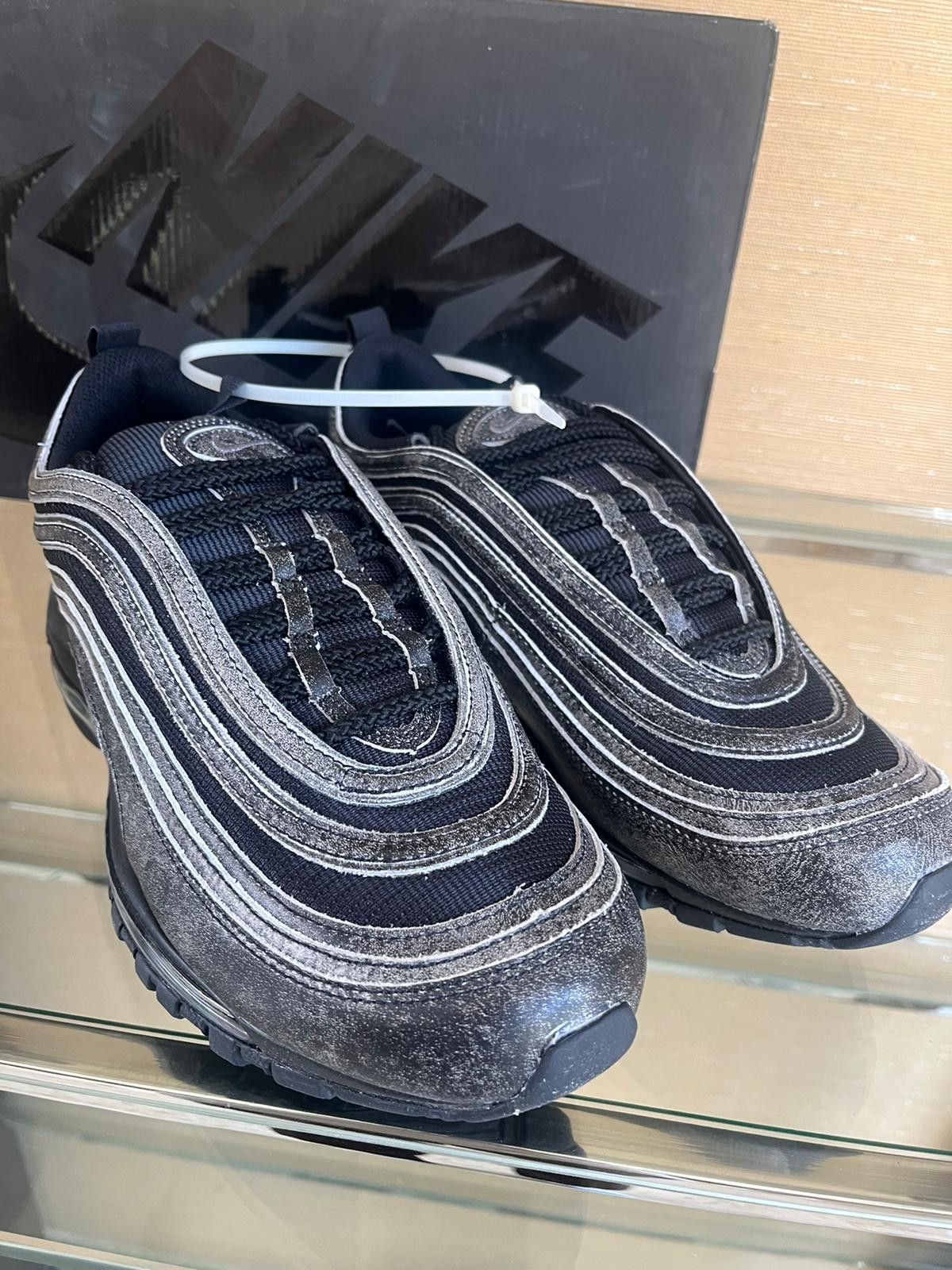 Comme des Garcons × Nike Air Max 97 CDG in Black Size US 9.5 / EU 42-43 - 9 Thumbnail