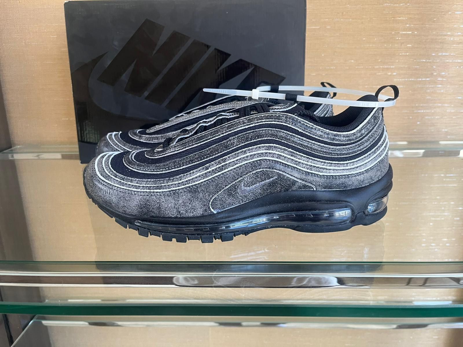 Comme des Garcons × Nike Air Max 97 CDG in Black Size US 9.5 / EU 42-43 - 1 Thumbnail