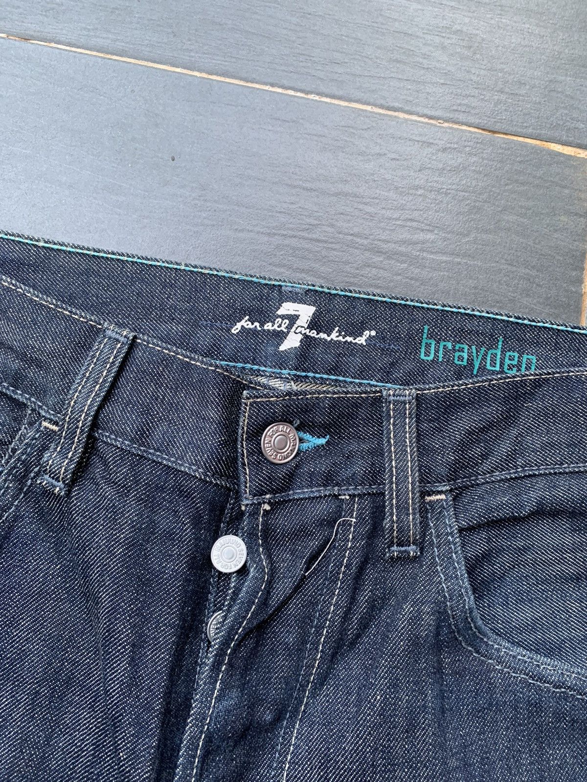 7 For All Mankind 7 for All mankind Slim fit Denim Size US 34 / EU 50 - 3 Thumbnail