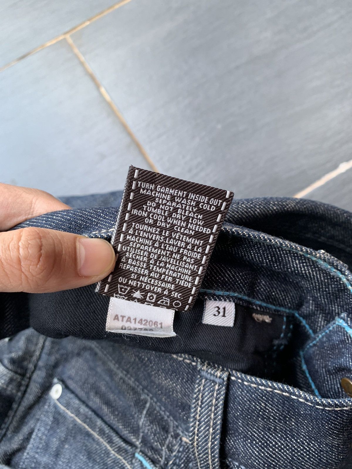 7 For All Mankind 7 for All mankind Slim fit Denim Size US 34 / EU 50 - 5 Thumbnail
