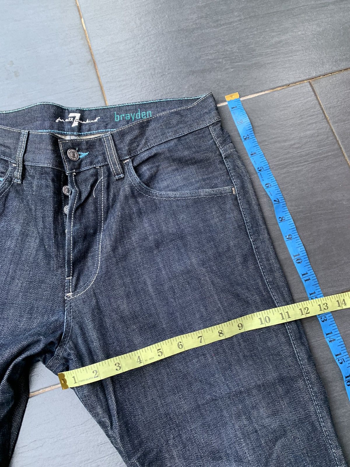 7 For All Mankind 7 for All mankind Slim fit Denim Size US 34 / EU 50 - 10 Thumbnail