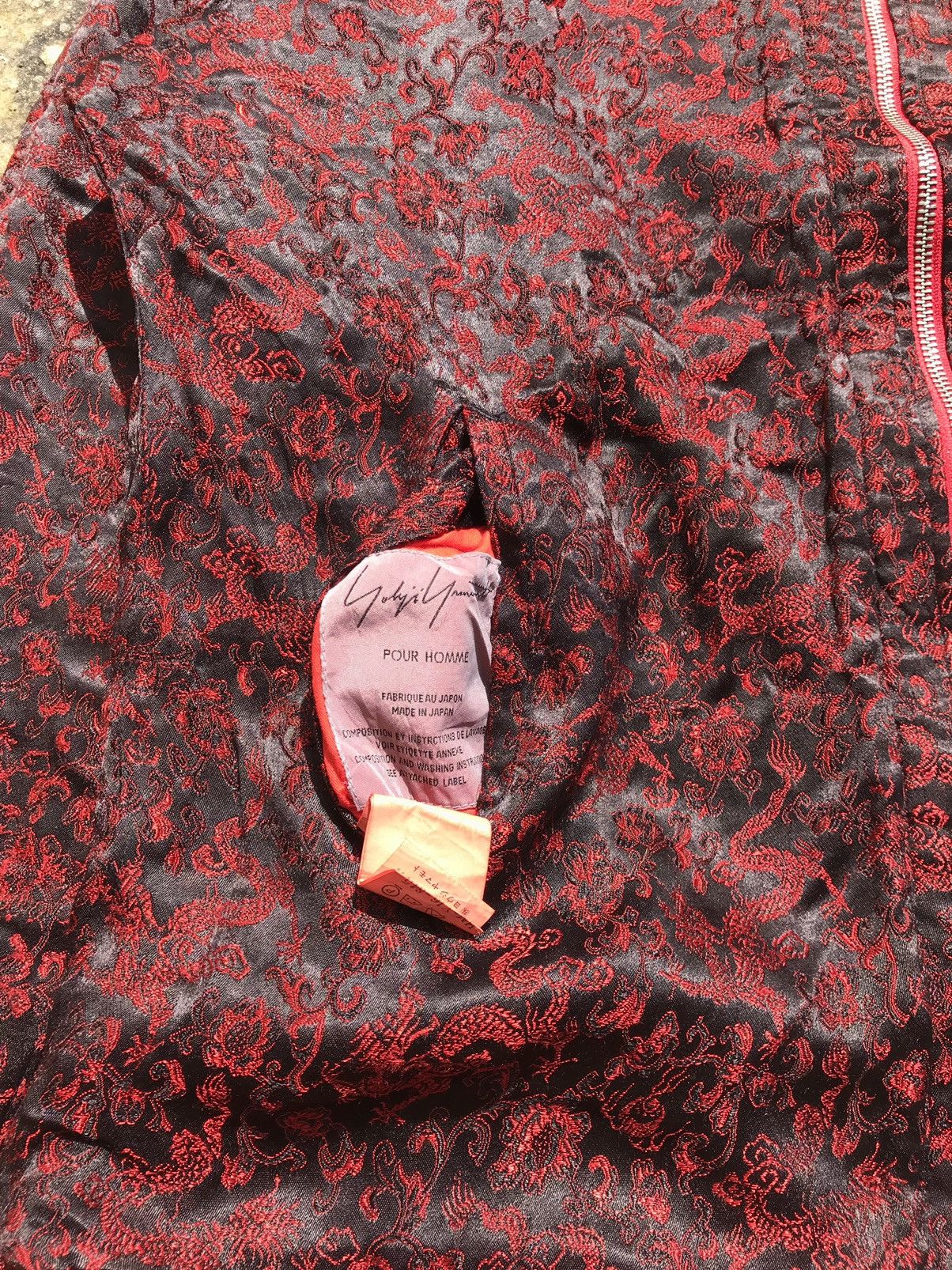 Y's for Men × Yohji Yamamoto Yohji Yamamoto Pour Homme Dragon Embroidery Jacket Size US L / EU 52-54 / 3 - 12 Thumbnail