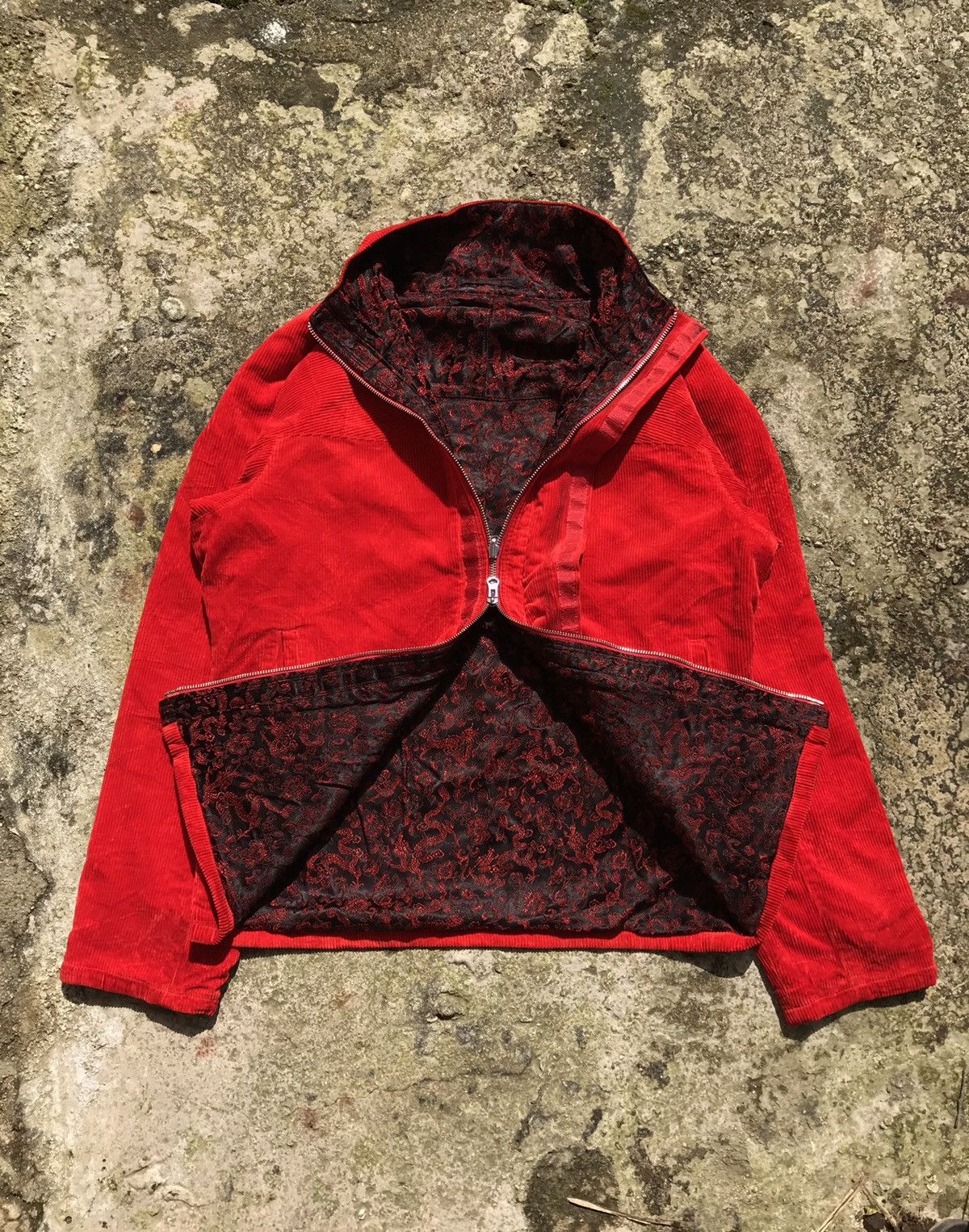 Yohji Yamamoto Pour Homme Dragon Embroidery Jacket
